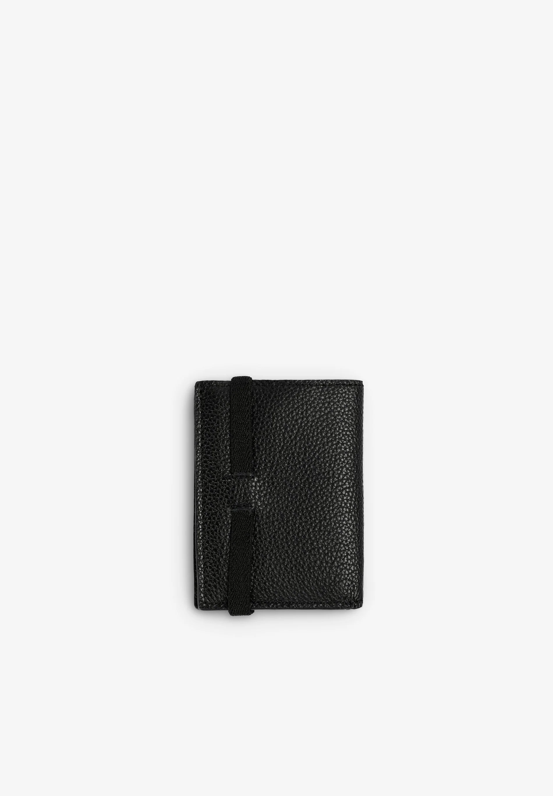 LEATHER WALLET WITH ELASTIC CLOSURE - Image 2