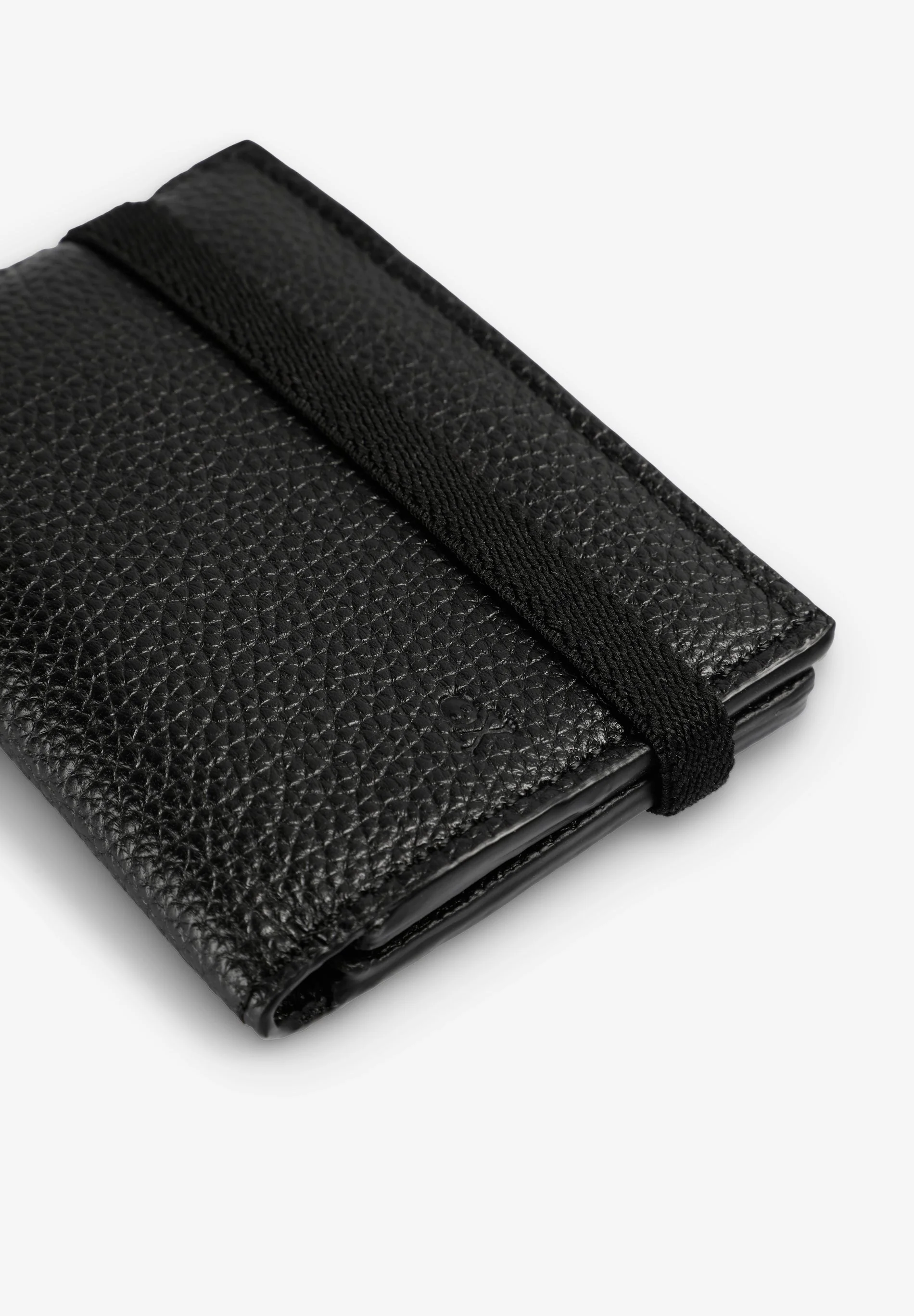 LEATHER WALLET WITH ELASTIC CLOSURE - Image 5