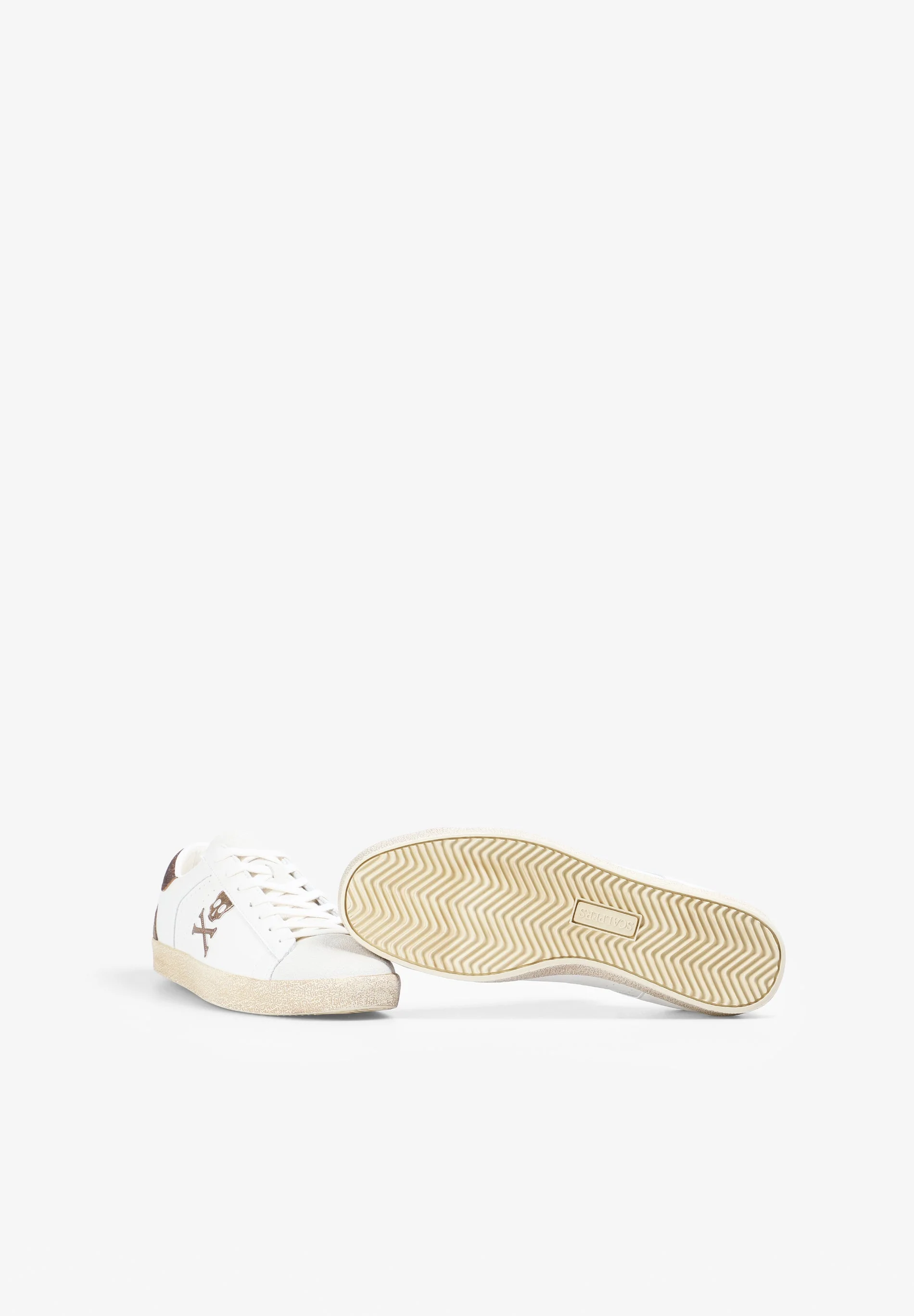 LEATHER SKULL SNEAKERS - Image 8