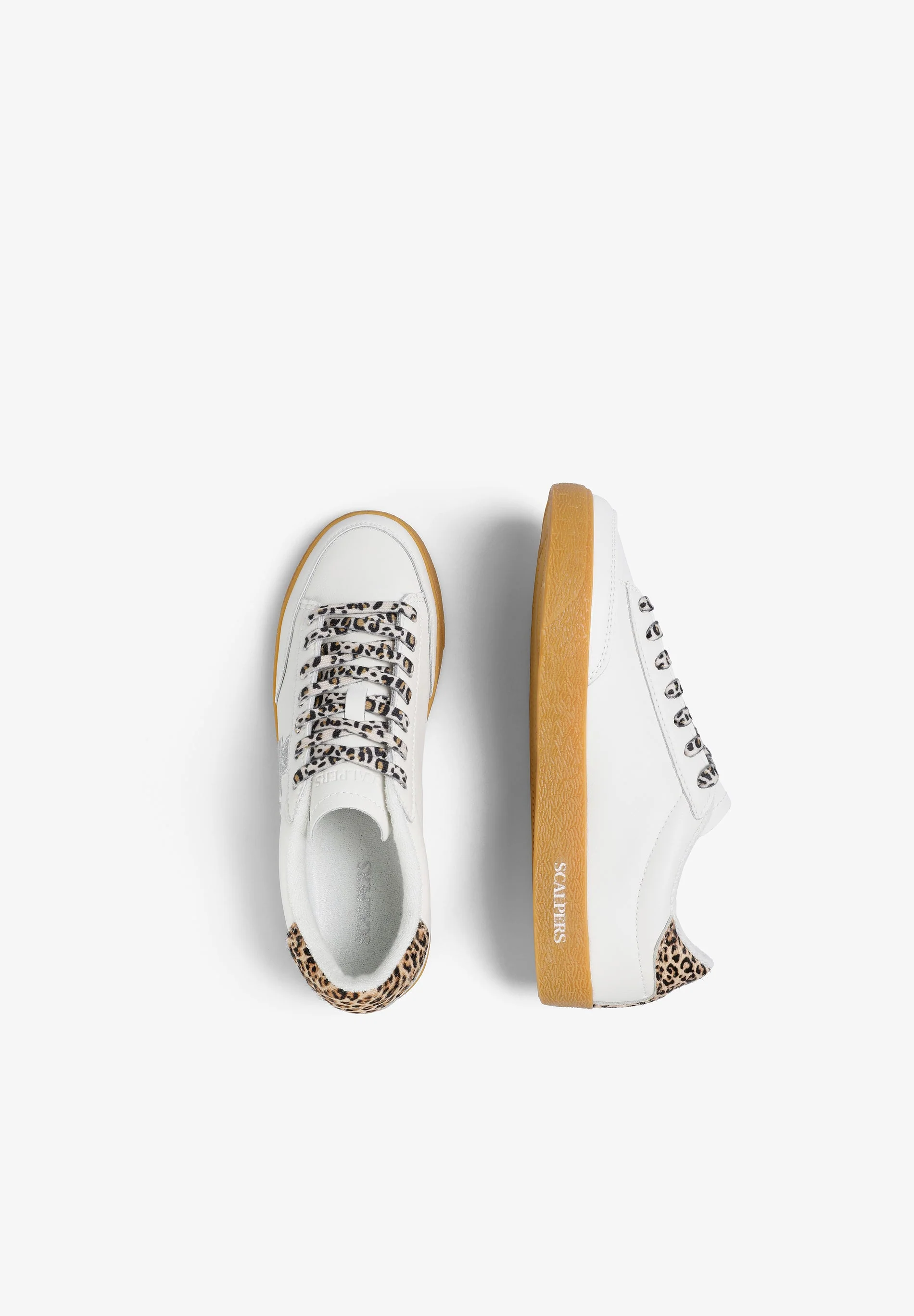 SKULL SNEAKERS WITH ANIMAL PRINT - Image 8