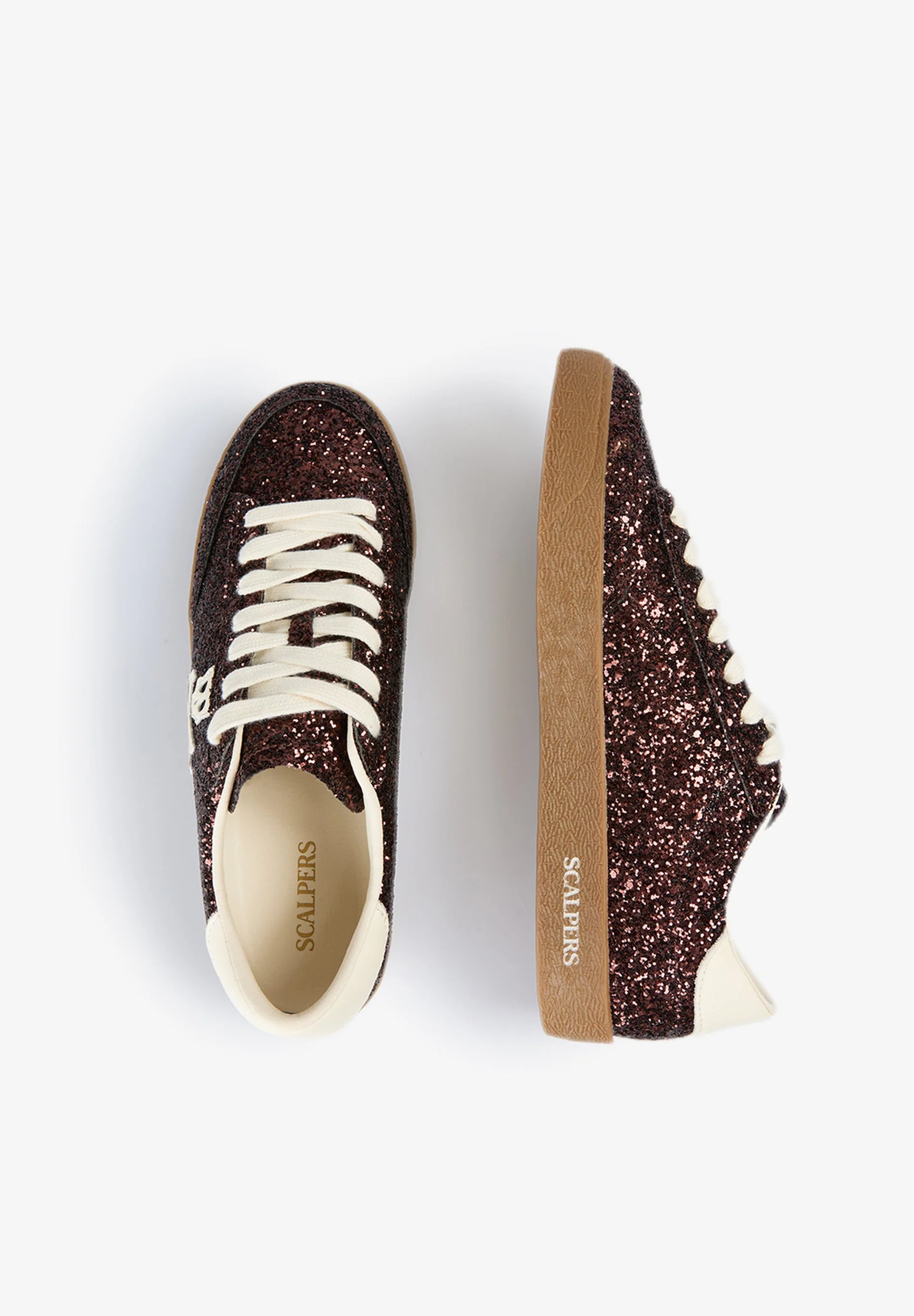 GLITTER SKULL SNEAKERS - Image 8