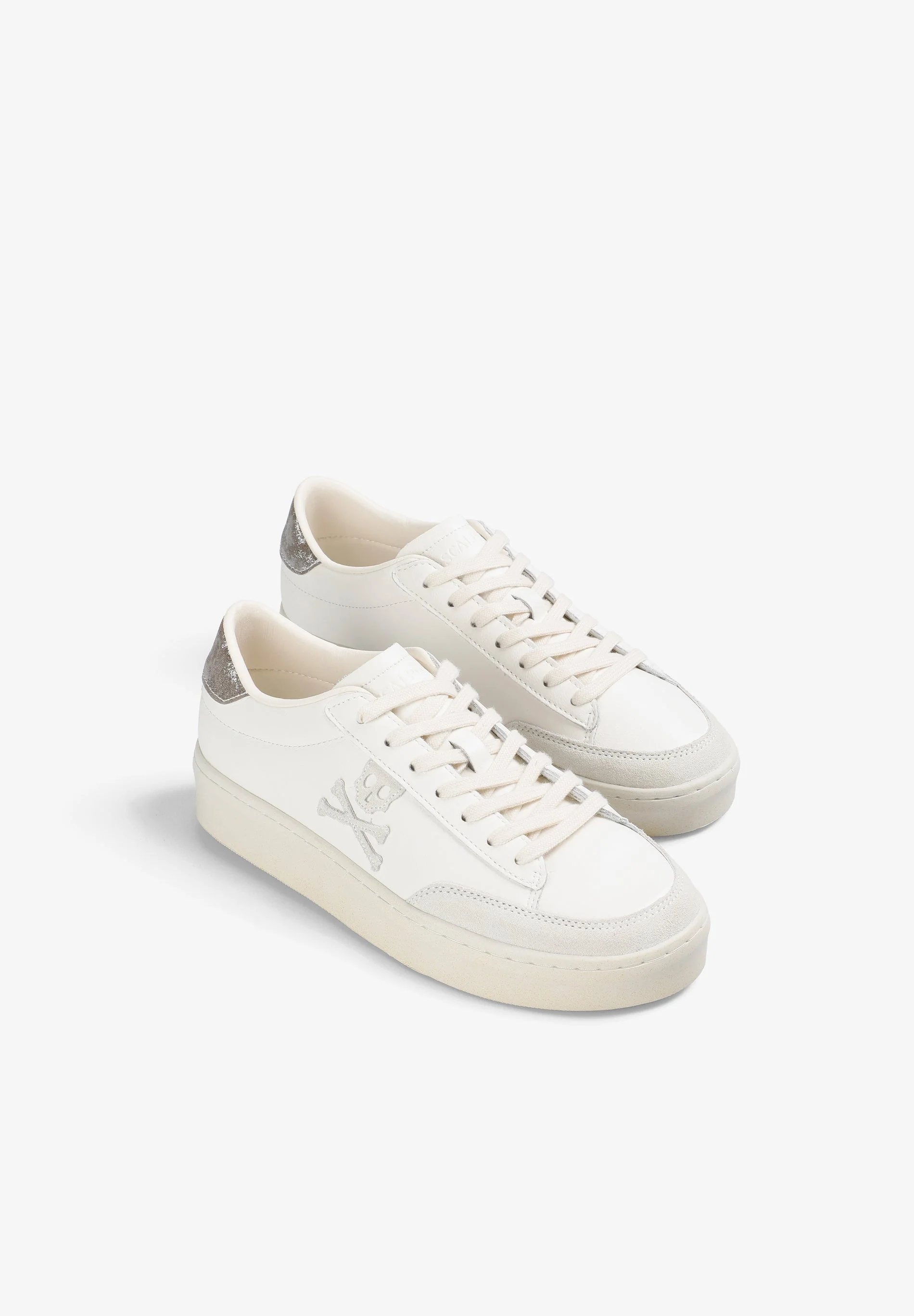 LOW TOP SNEAKERS WITH SIDE SKULL - Image 2