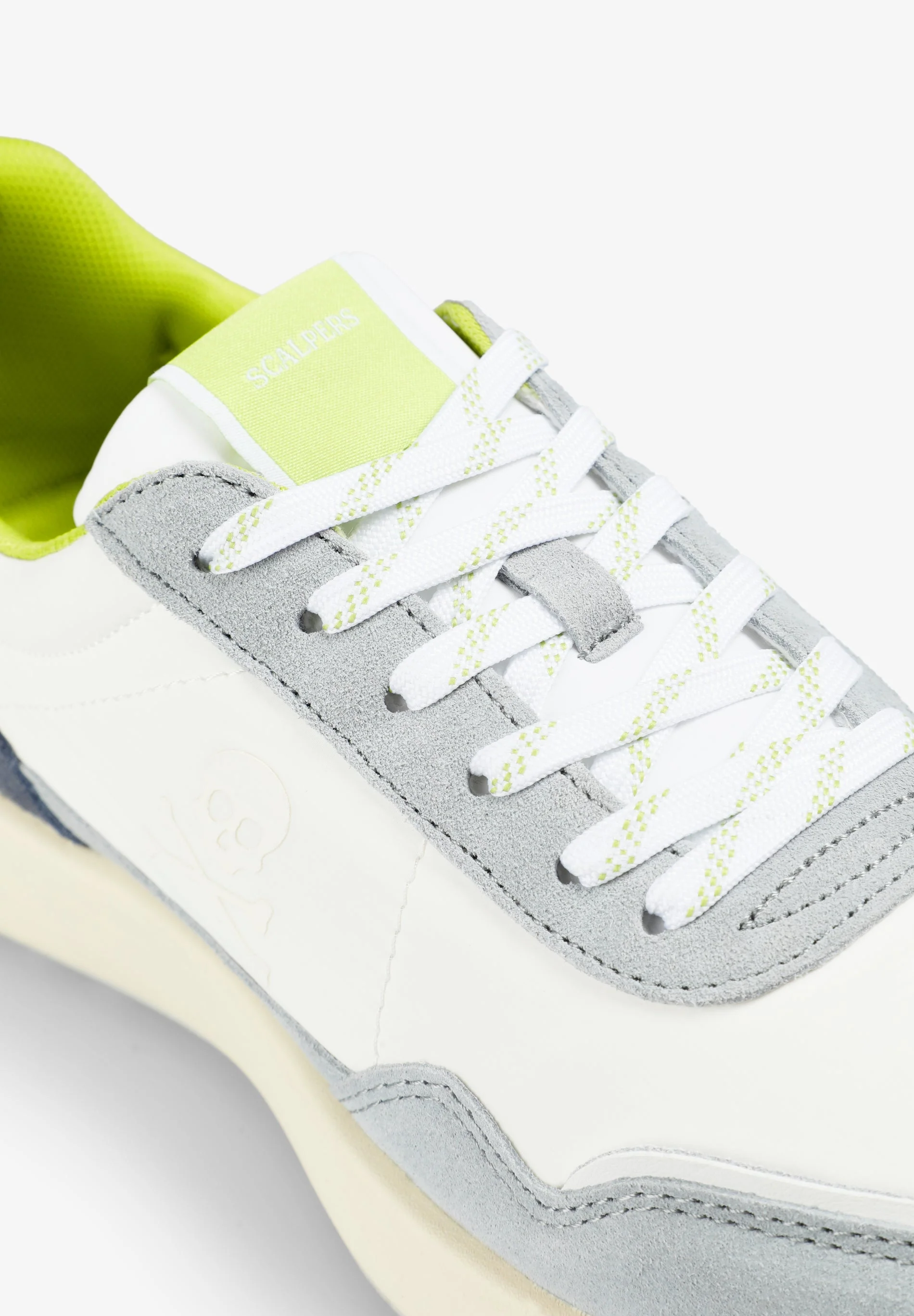 LEATHER SKULL SNEAKERS - Image 2