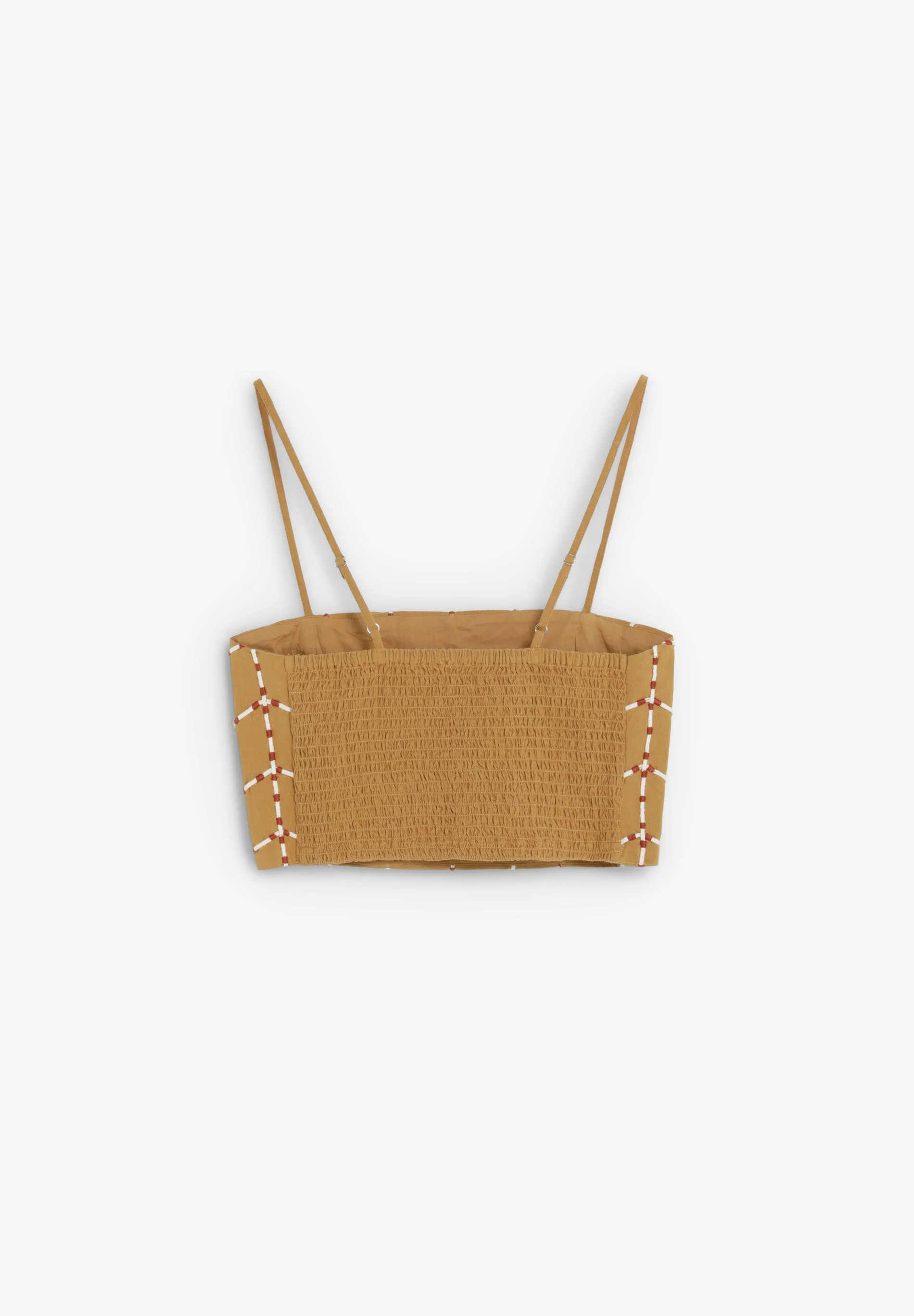 GEOMETRIC EMBROIDERED TOP - Image 6