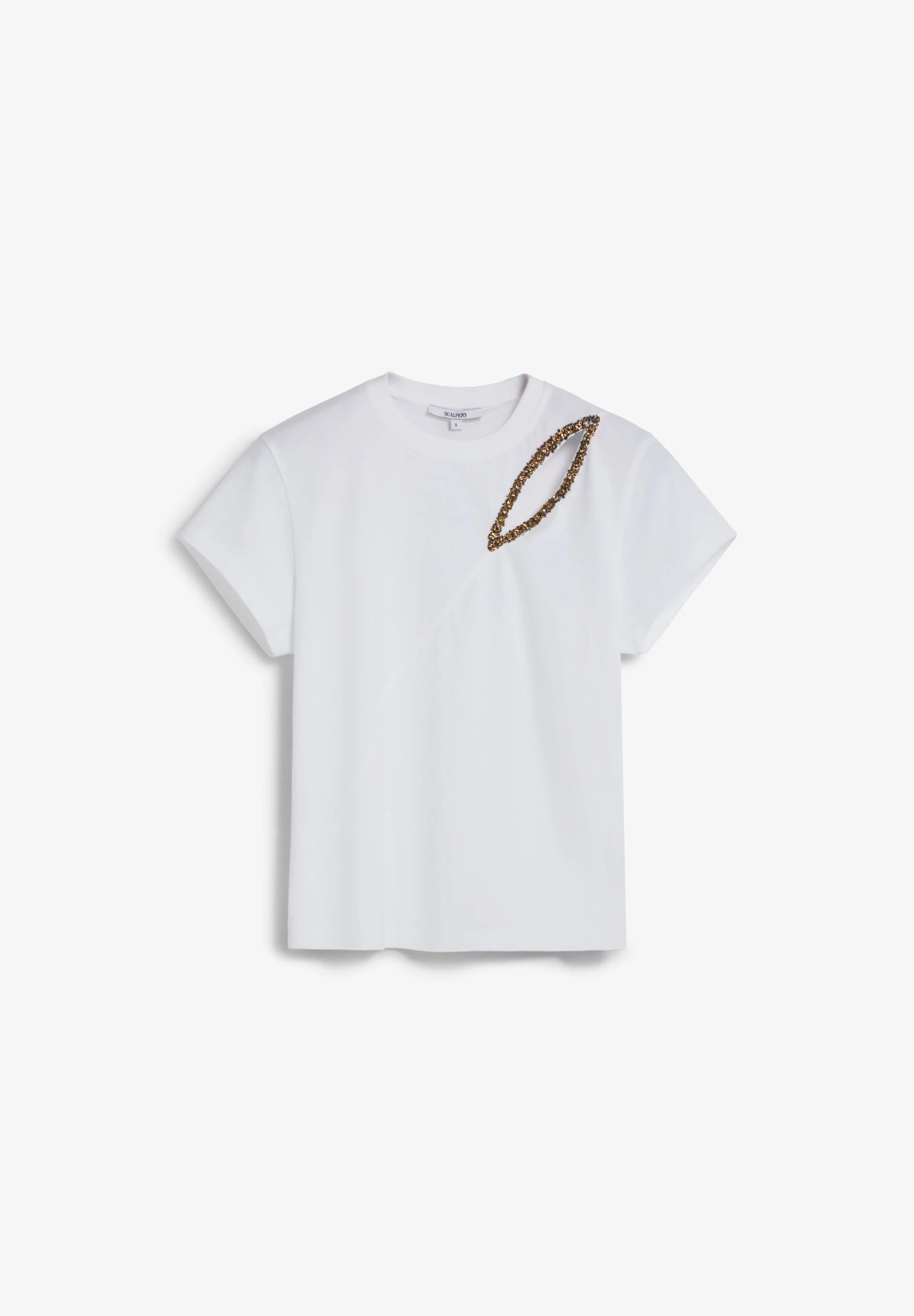 T-SHIRT WITH CUT-OUT DETAIL - Image 5