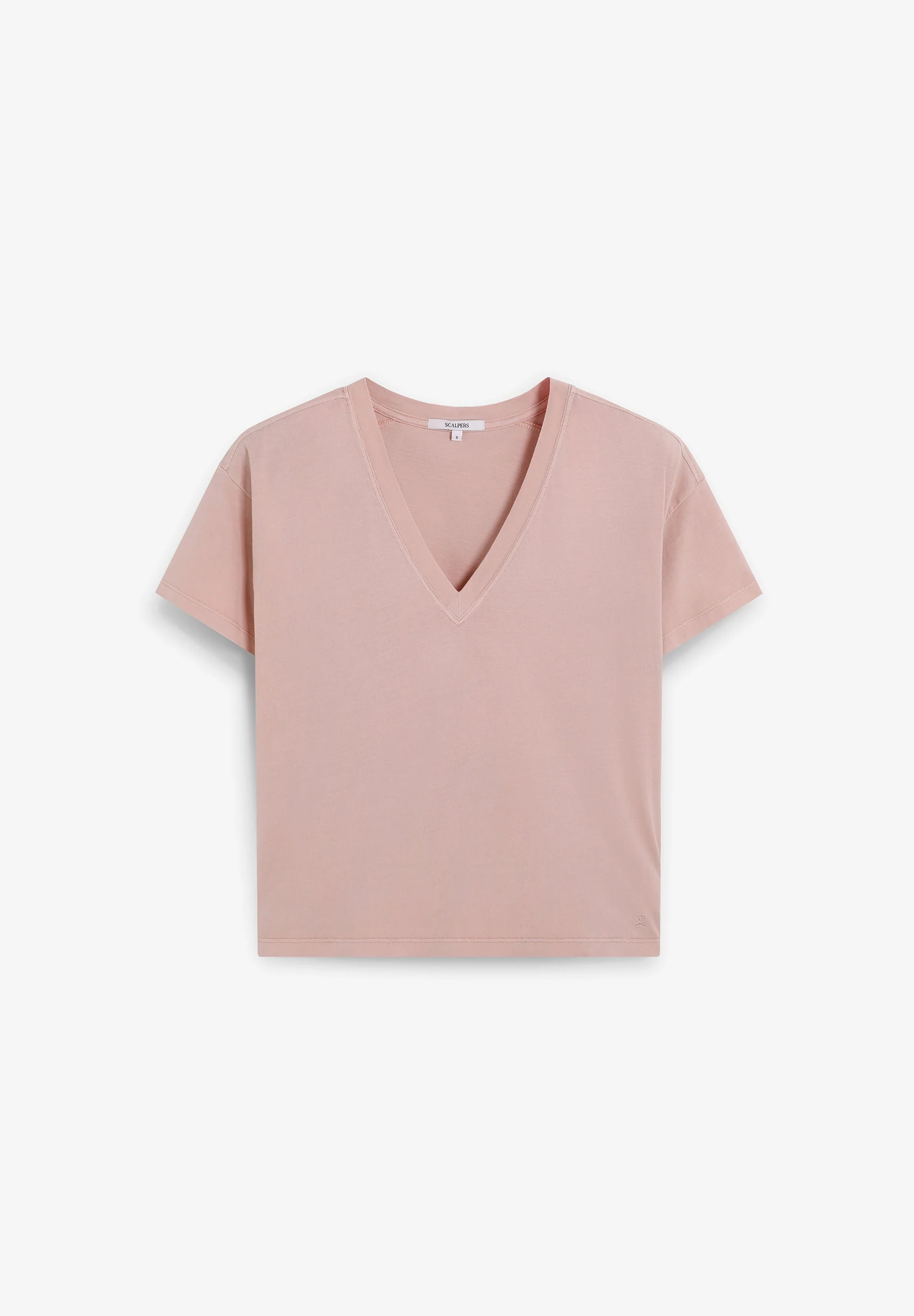 BASIC V-NECK T-SHIRT - Image 5