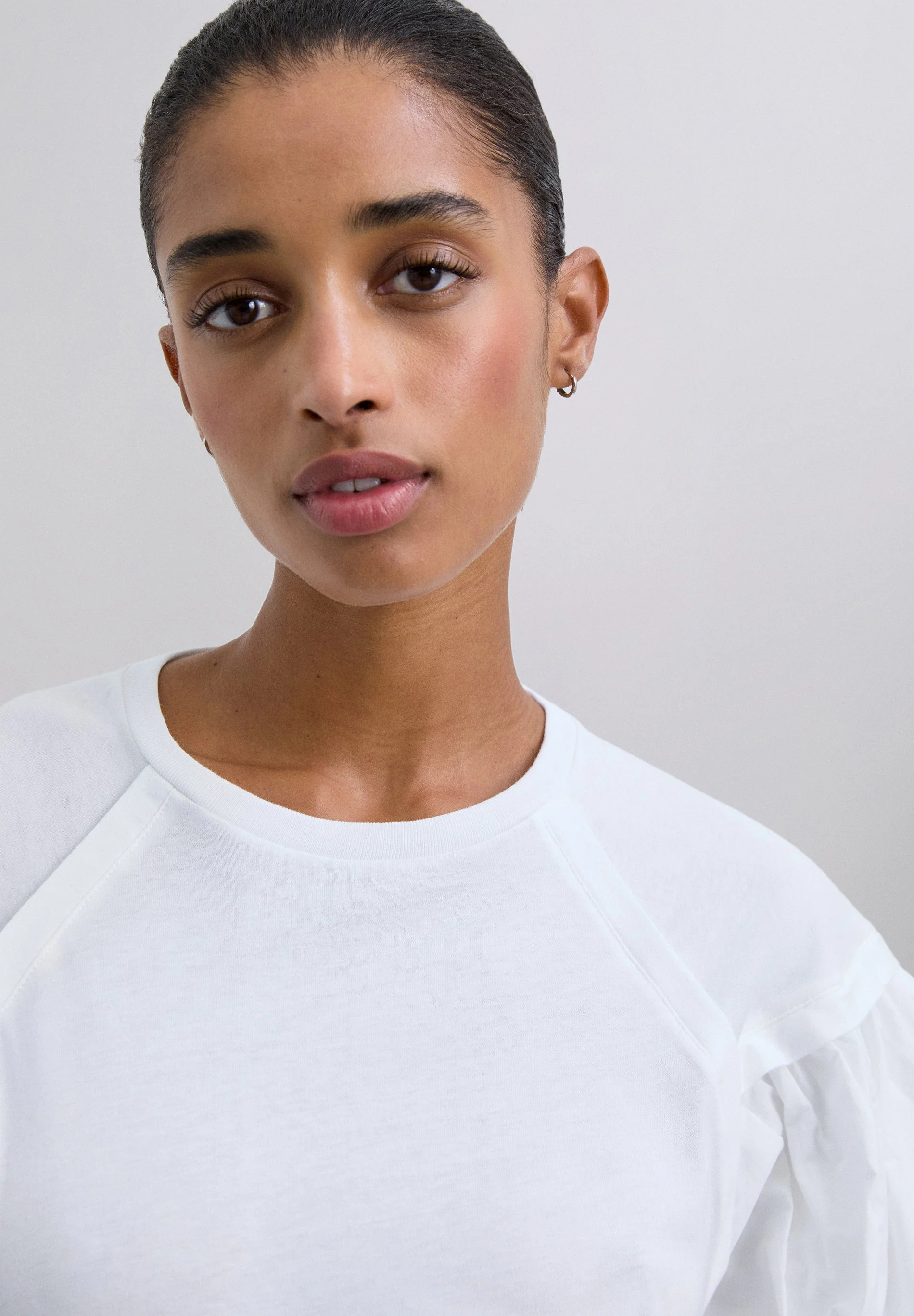 PUFFED SLEEVE T-SHIRT - Image 3