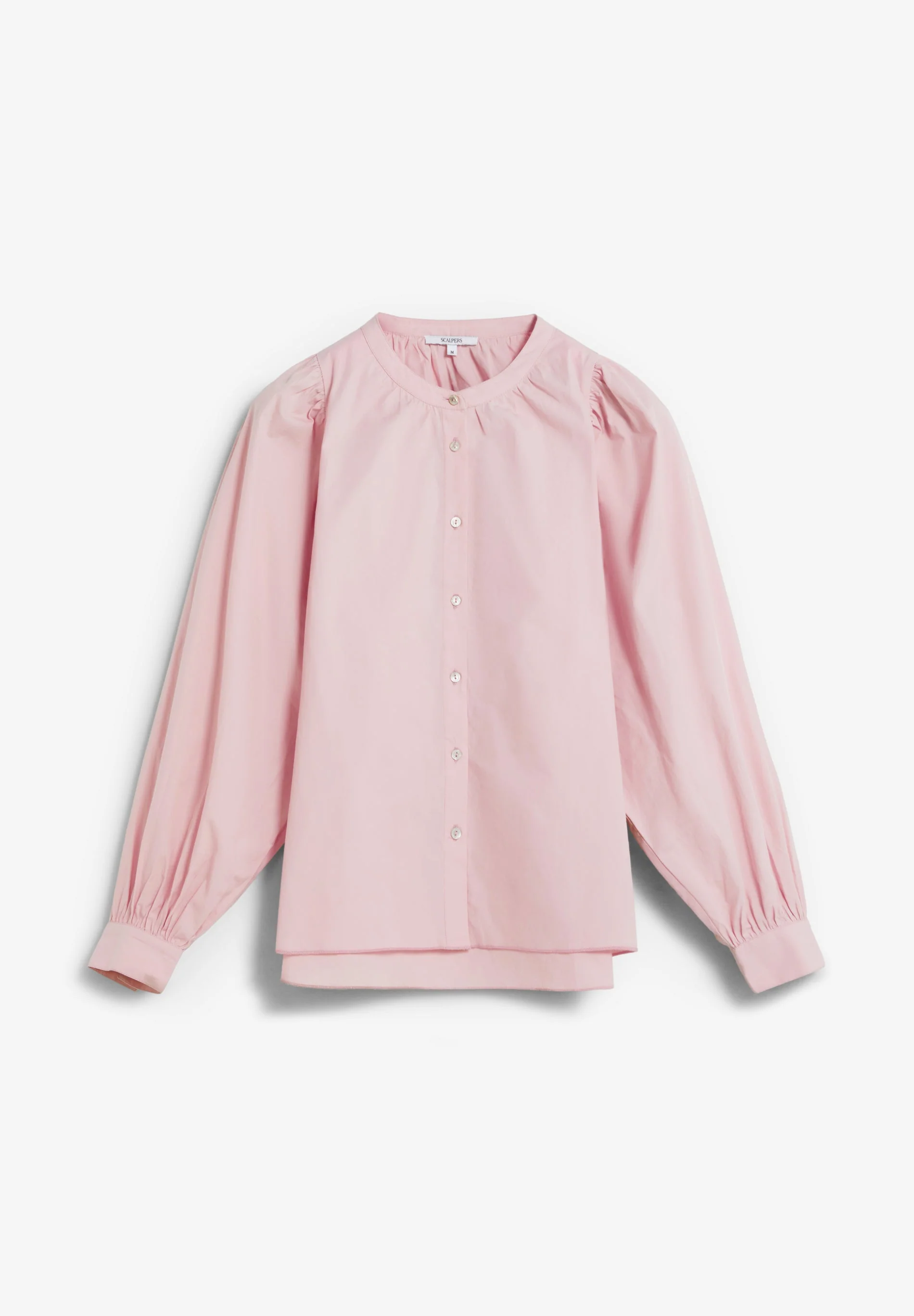 POPLIN PUFF SLEEVE SHIRT - Image 5