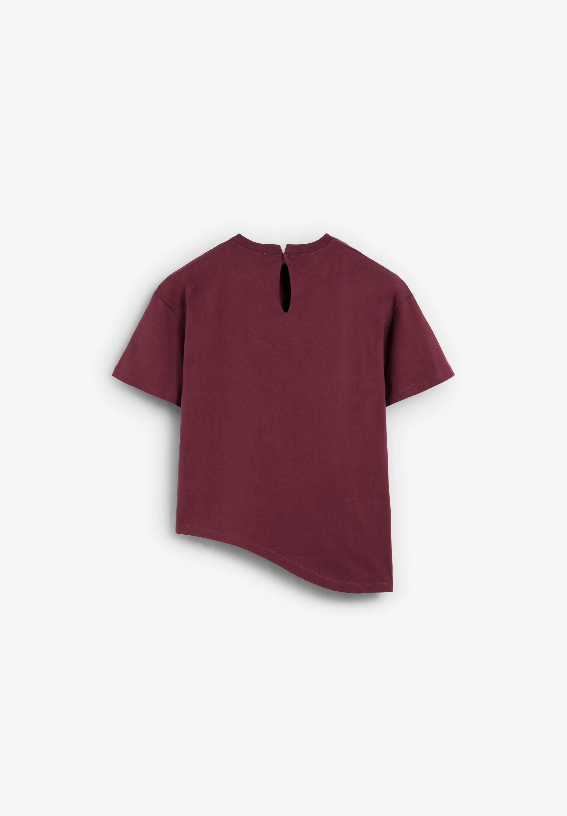 ASYMMETRIC ROUND NECK T-SHIRT - Image 5