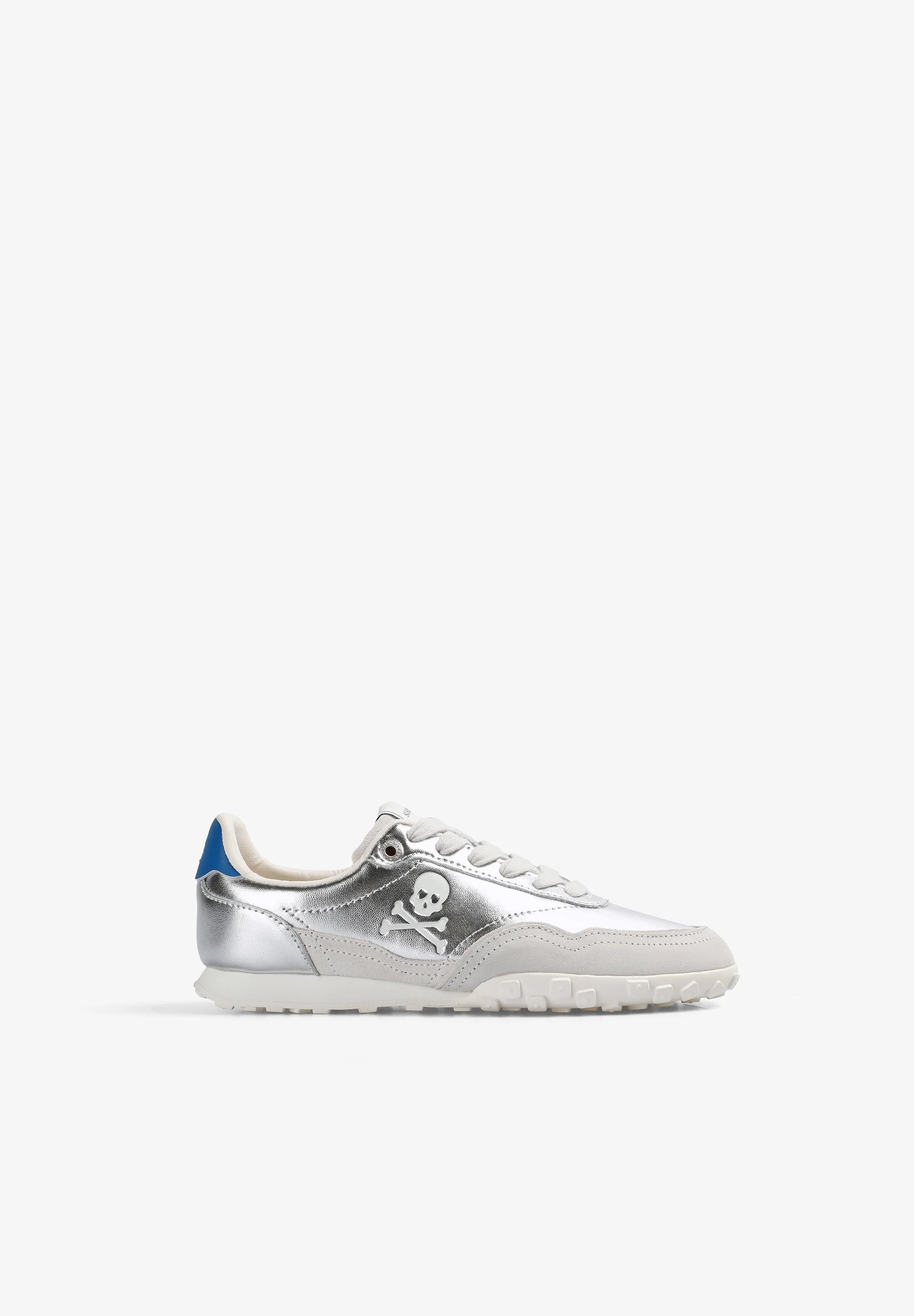 METALLIC LOGO SNEAKERS