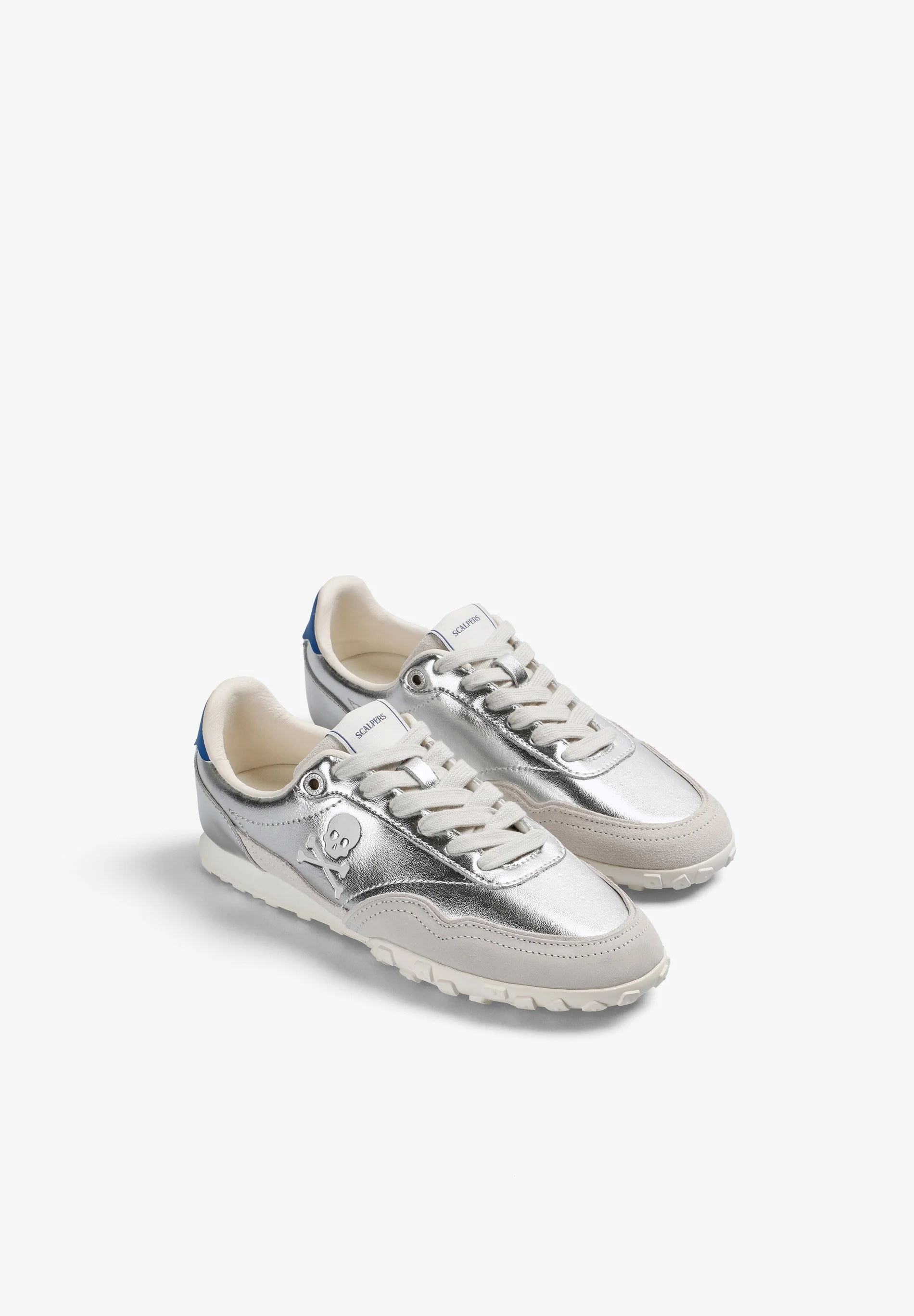 METALLIC LOGO SNEAKERS - Image 2