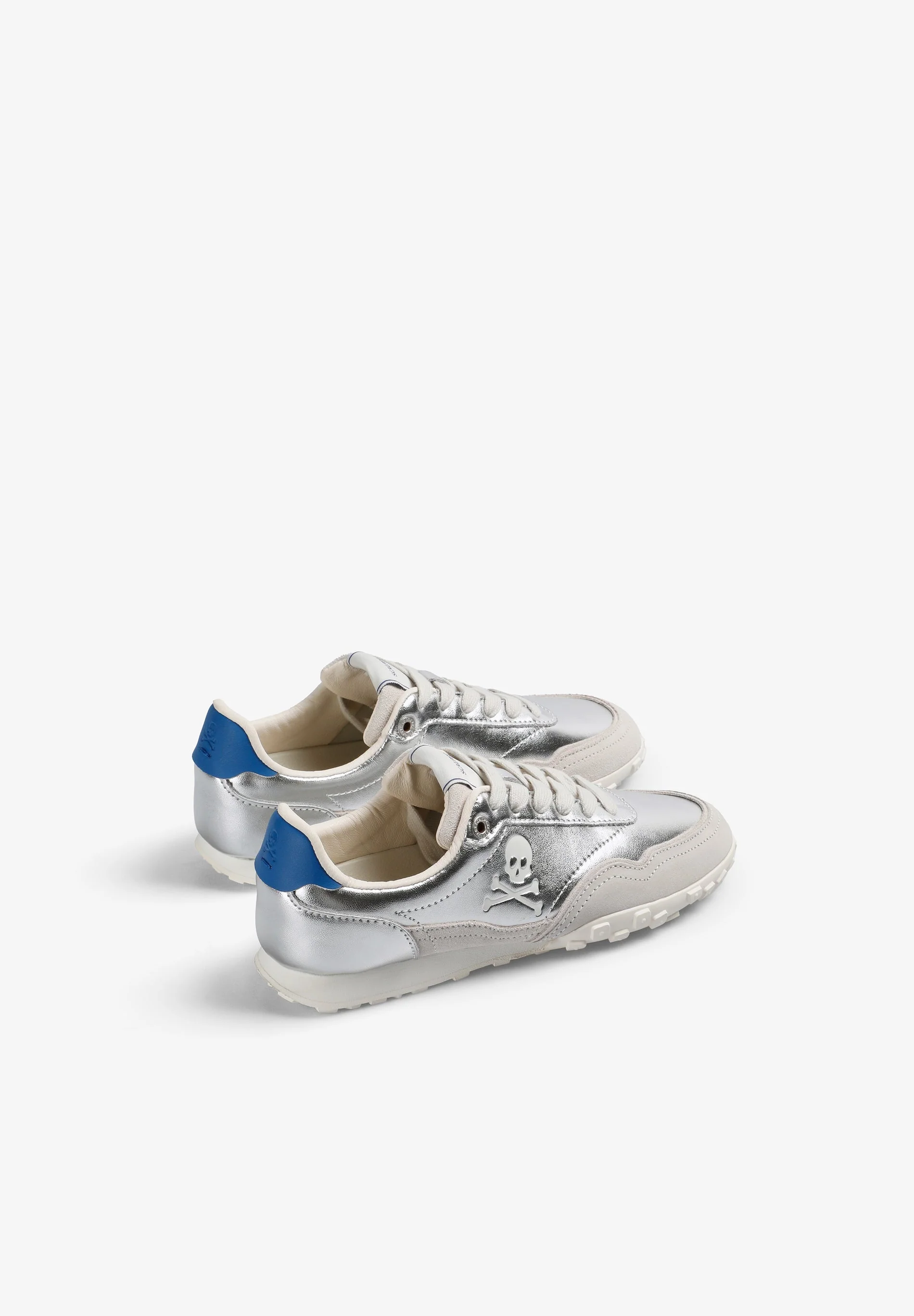 METALLIC LOGO SNEAKERS - Image 3