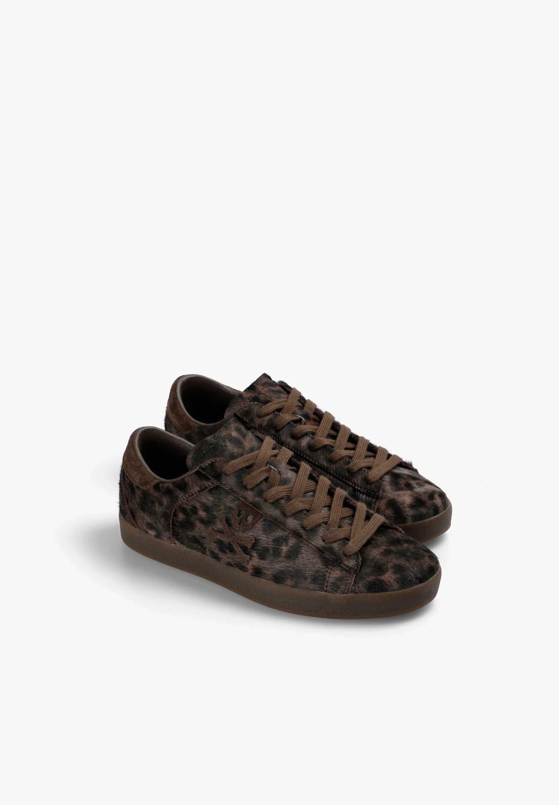 ANIMAL PRINT LEATHER SNEAKERS - Image 3