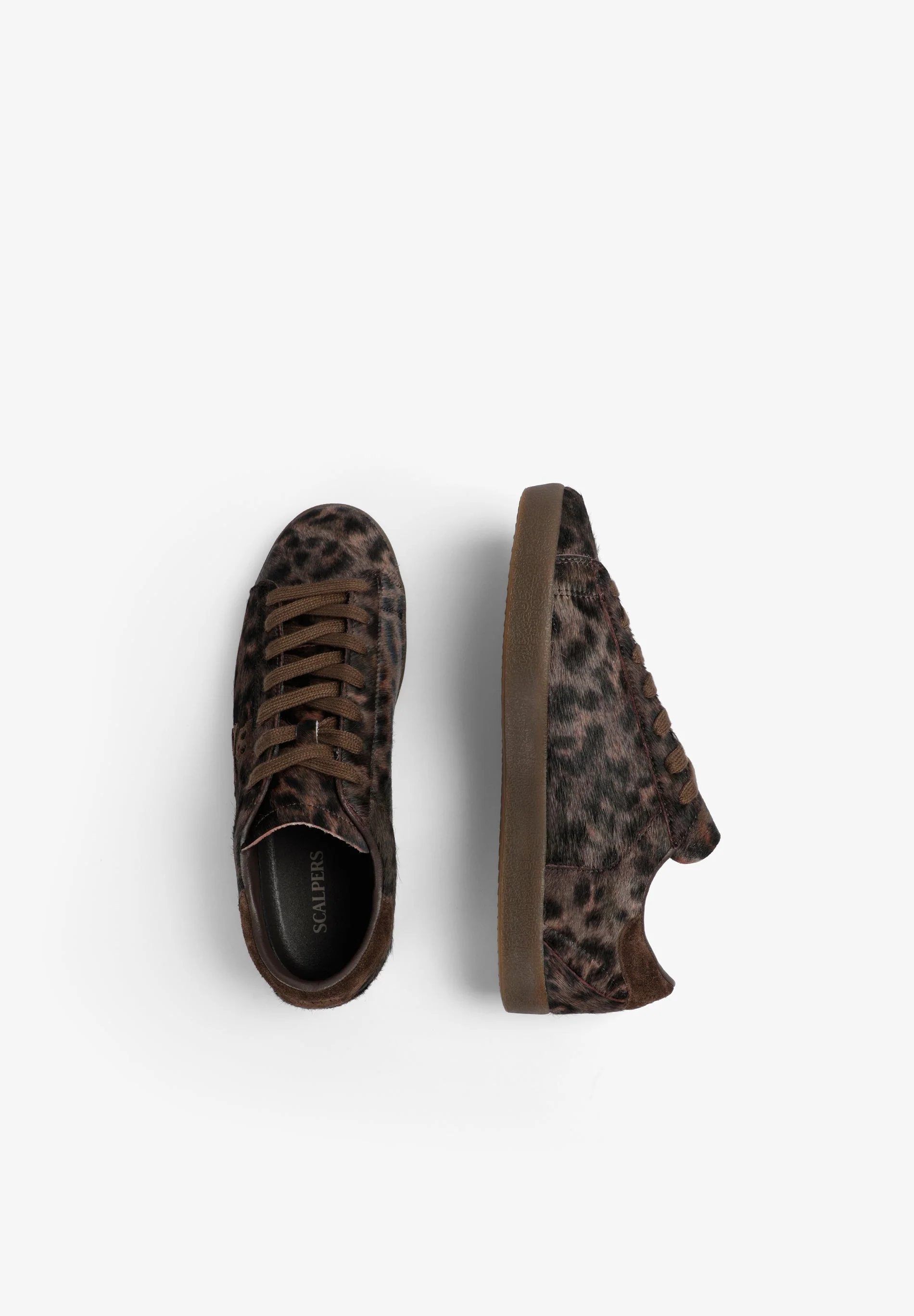 ANIMAL PRINT LEATHER SNEAKERS - Image 9