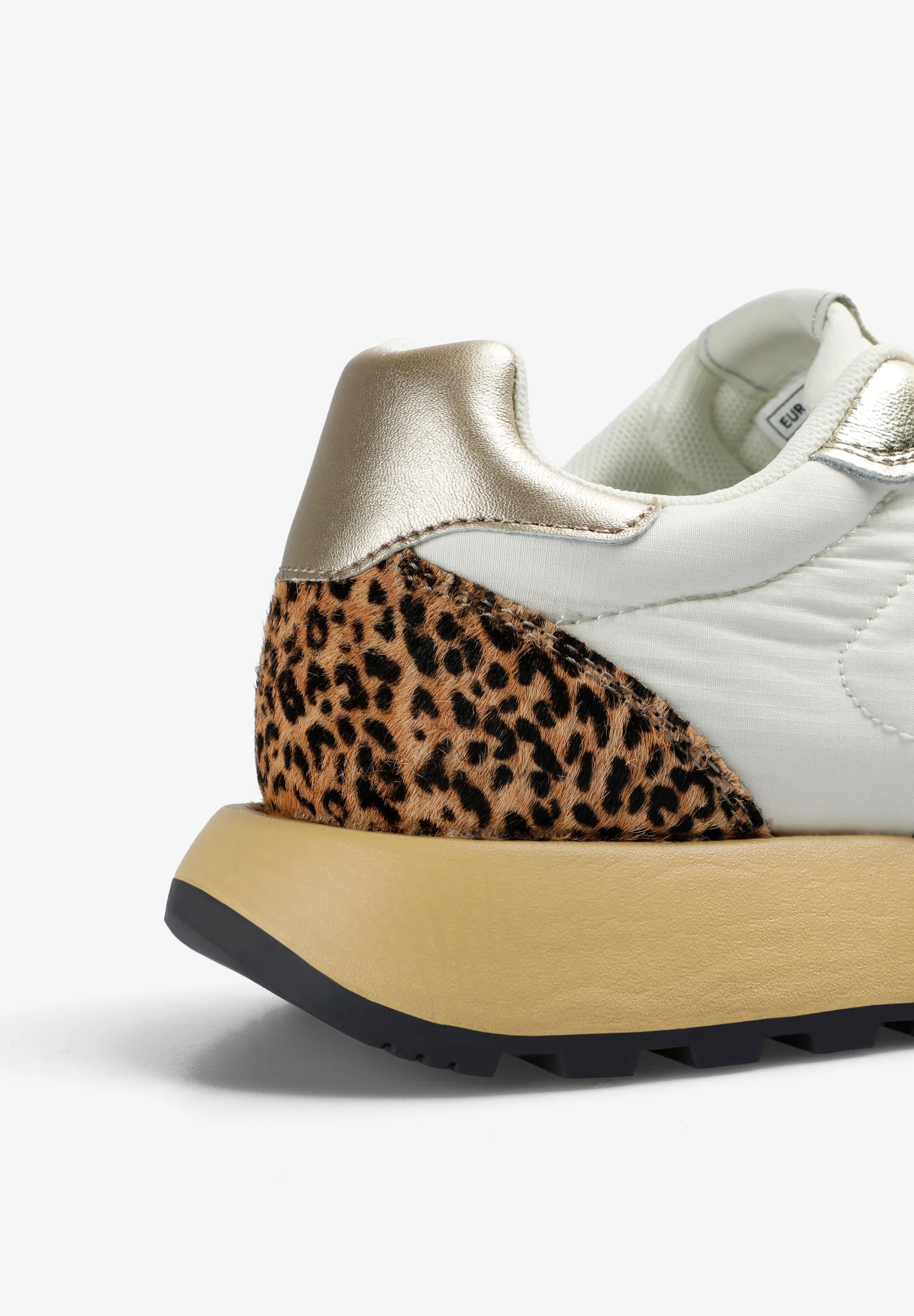 METALLIC ANIMAL PRINT SNEAKERS - Image 5