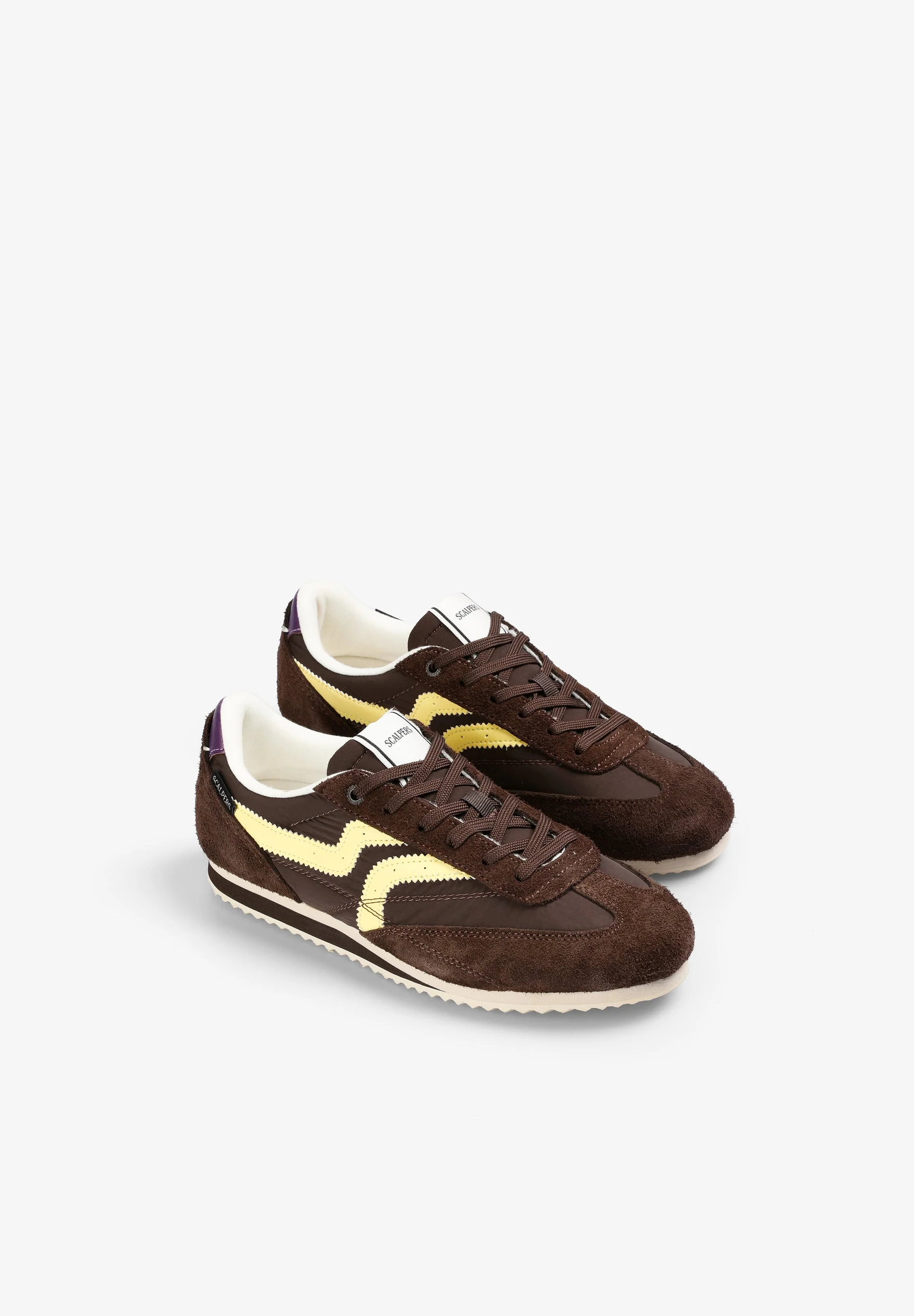 CONTRAST SUEDE SNEAKERS - Image 3