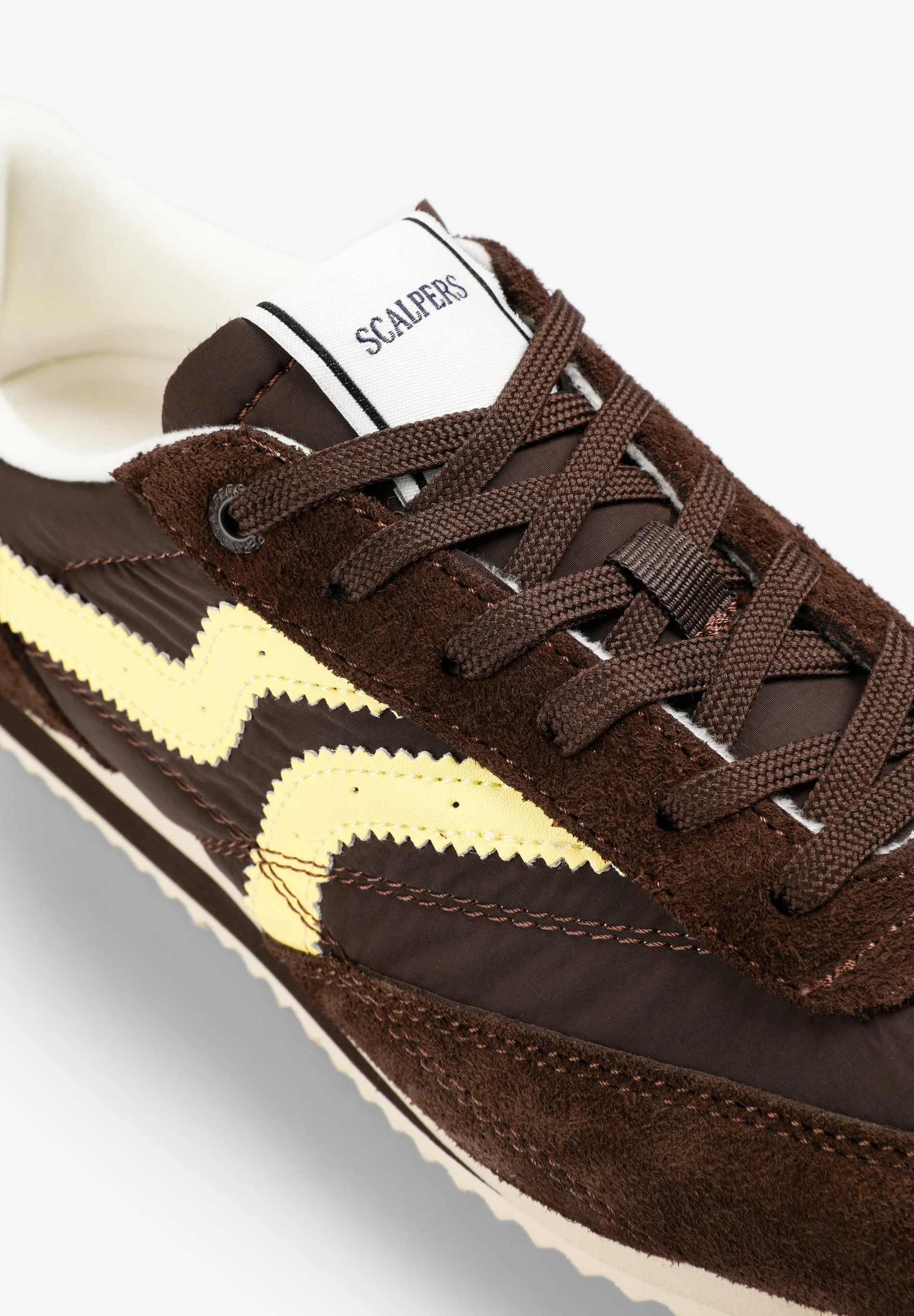 CONTRAST SUEDE SNEAKERS - Image 7