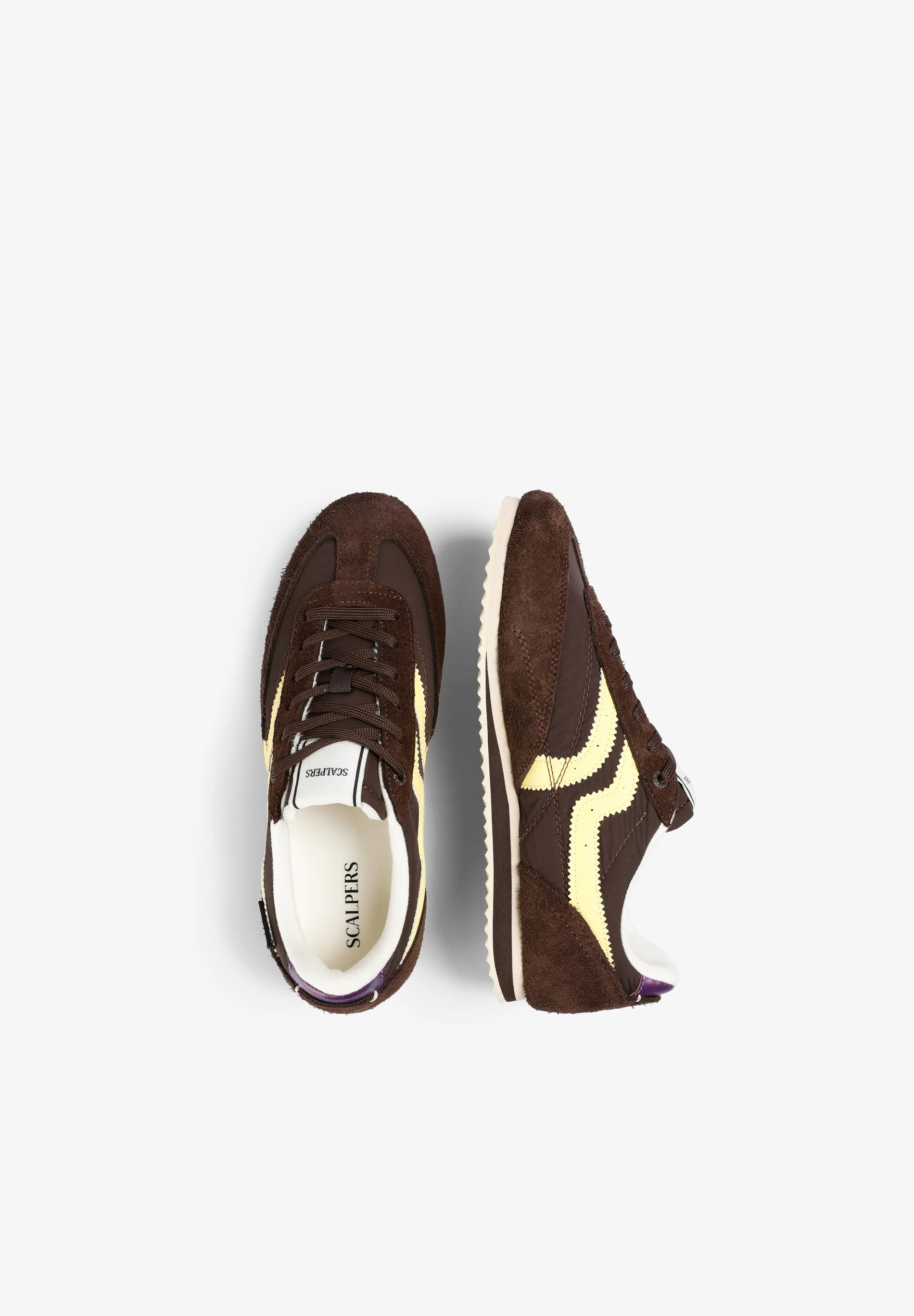 CONTRAST SUEDE SNEAKERS - Image 9