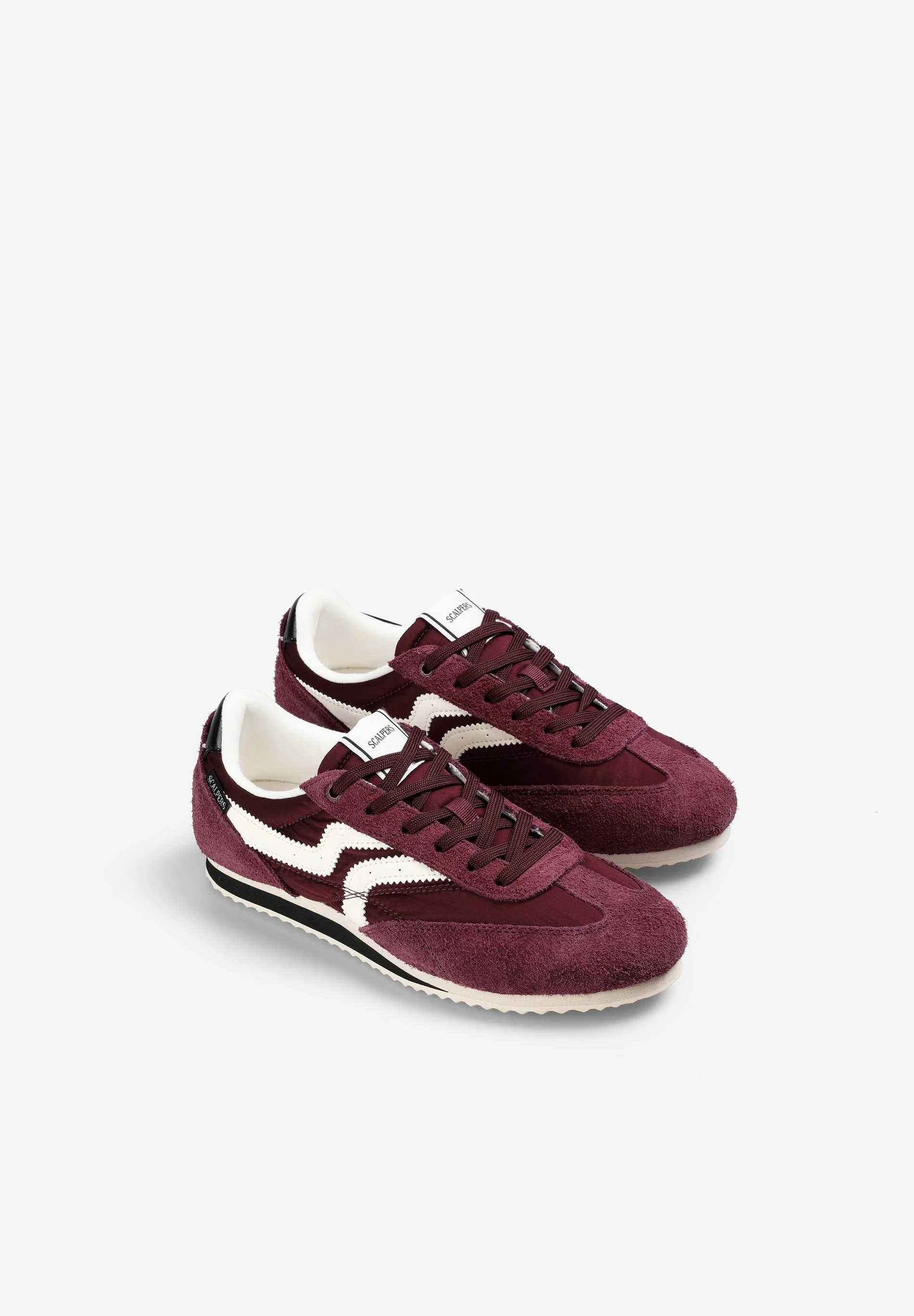 CONTRAST SUEDE SNEAKERS - Image 2