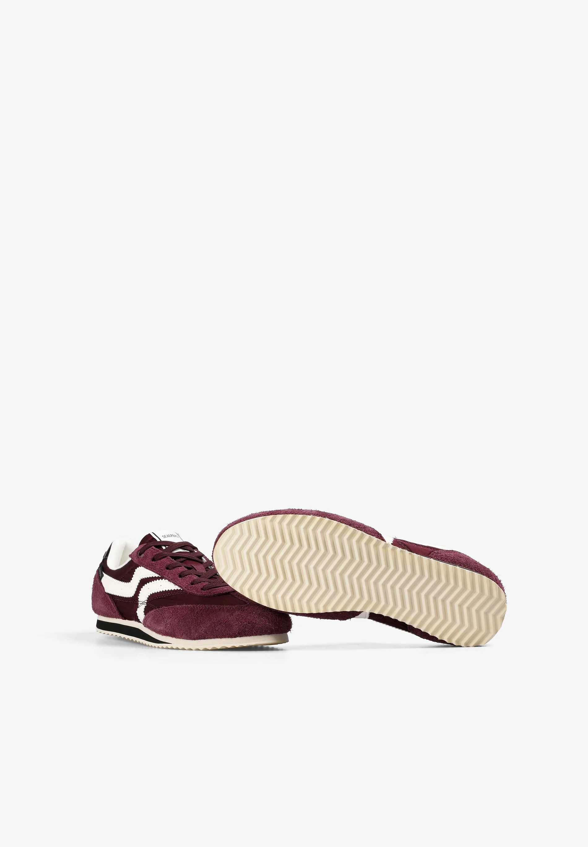 CONTRAST SUEDE SNEAKERS - Image 4
