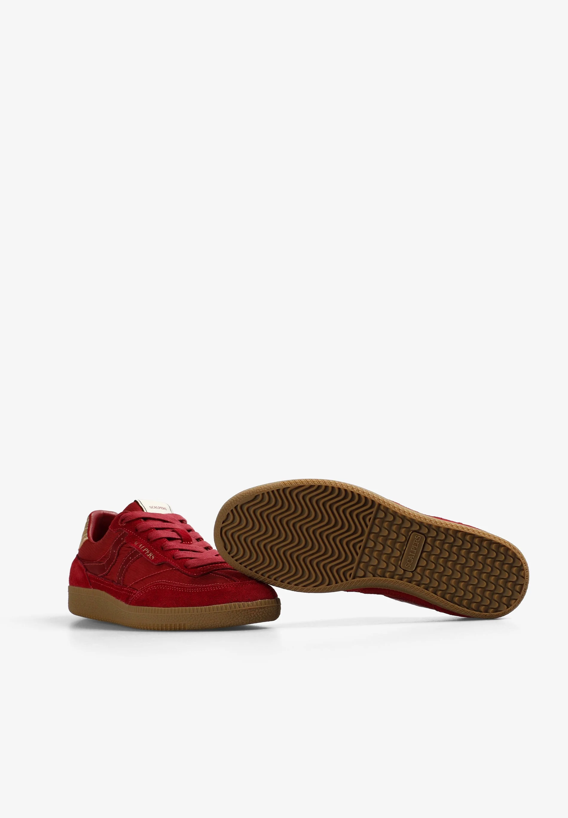 SUEDE SNEAKER WITH METALLIC HEEL - Image 5