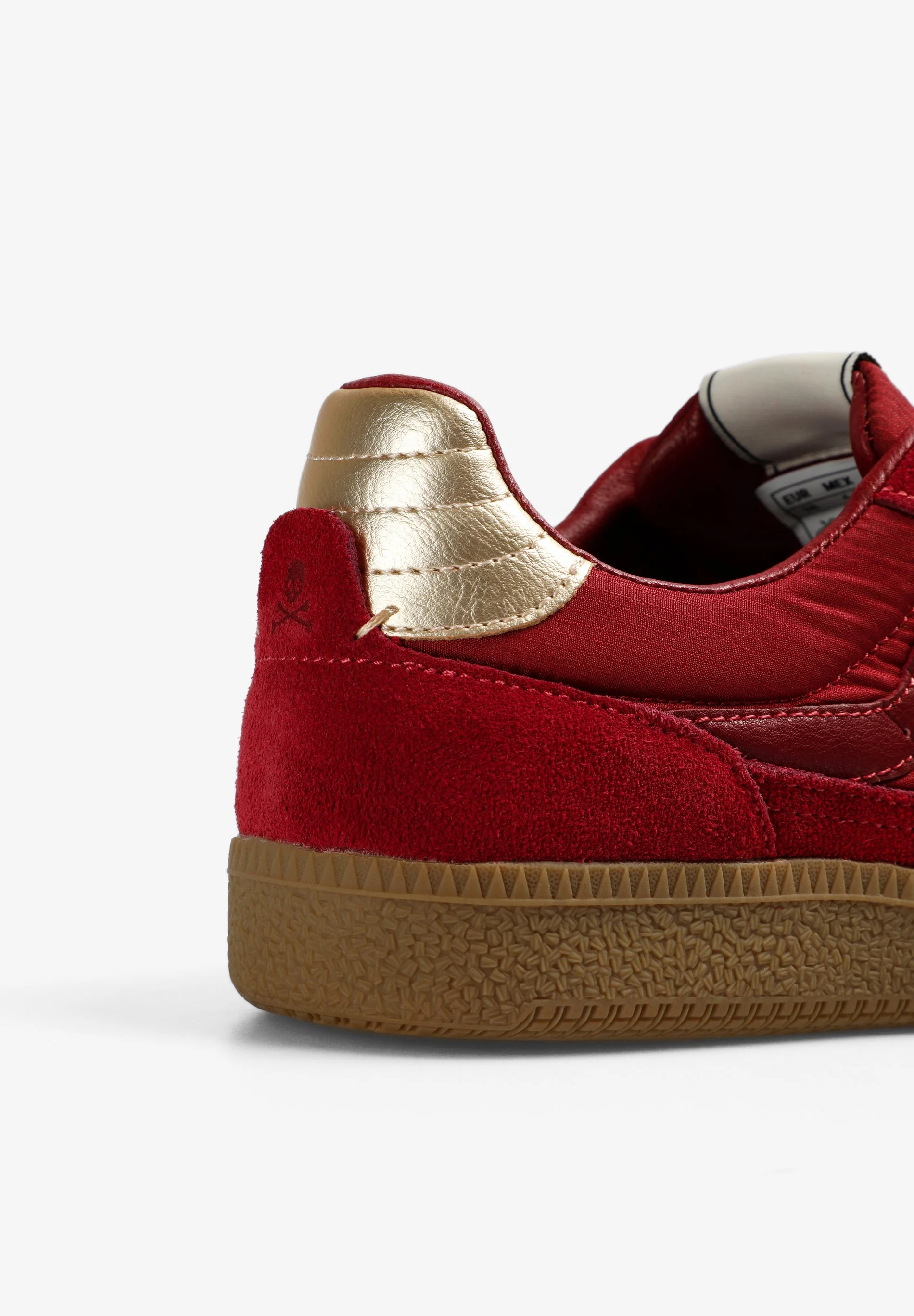 SUEDE SNEAKER WITH METALLIC HEEL - Image 6