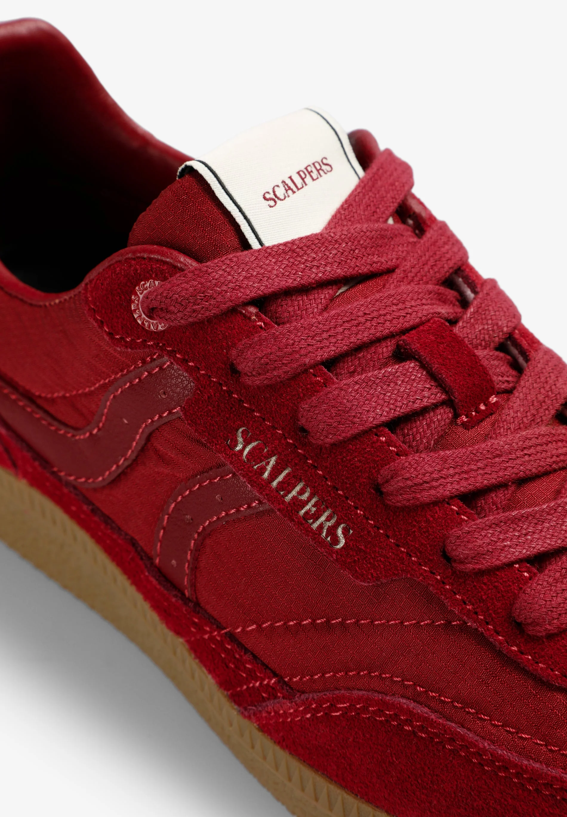 SUEDE SNEAKER WITH METALLIC HEEL - Image 7