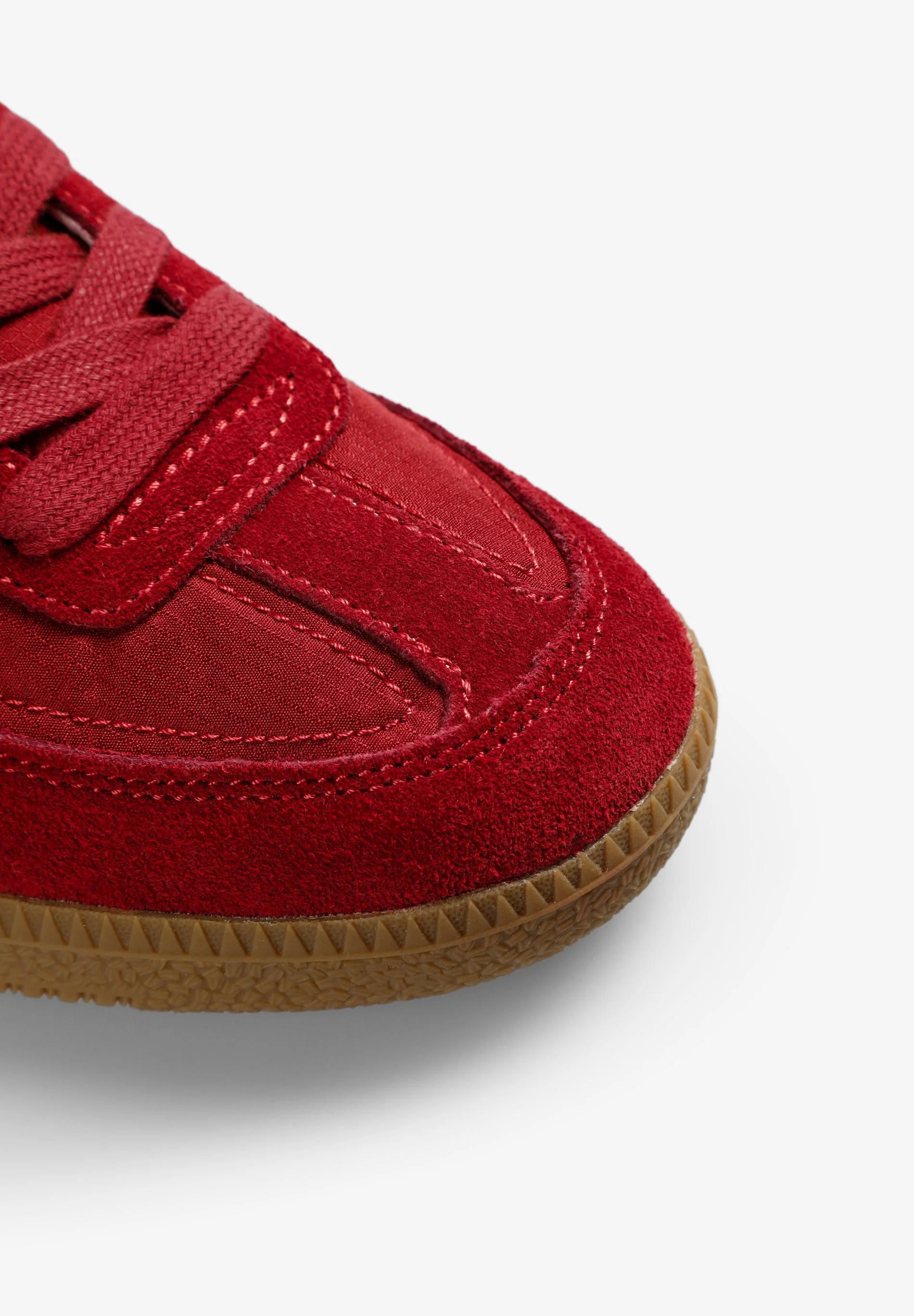 SUEDE SNEAKER WITH METALLIC HEEL - Image 8