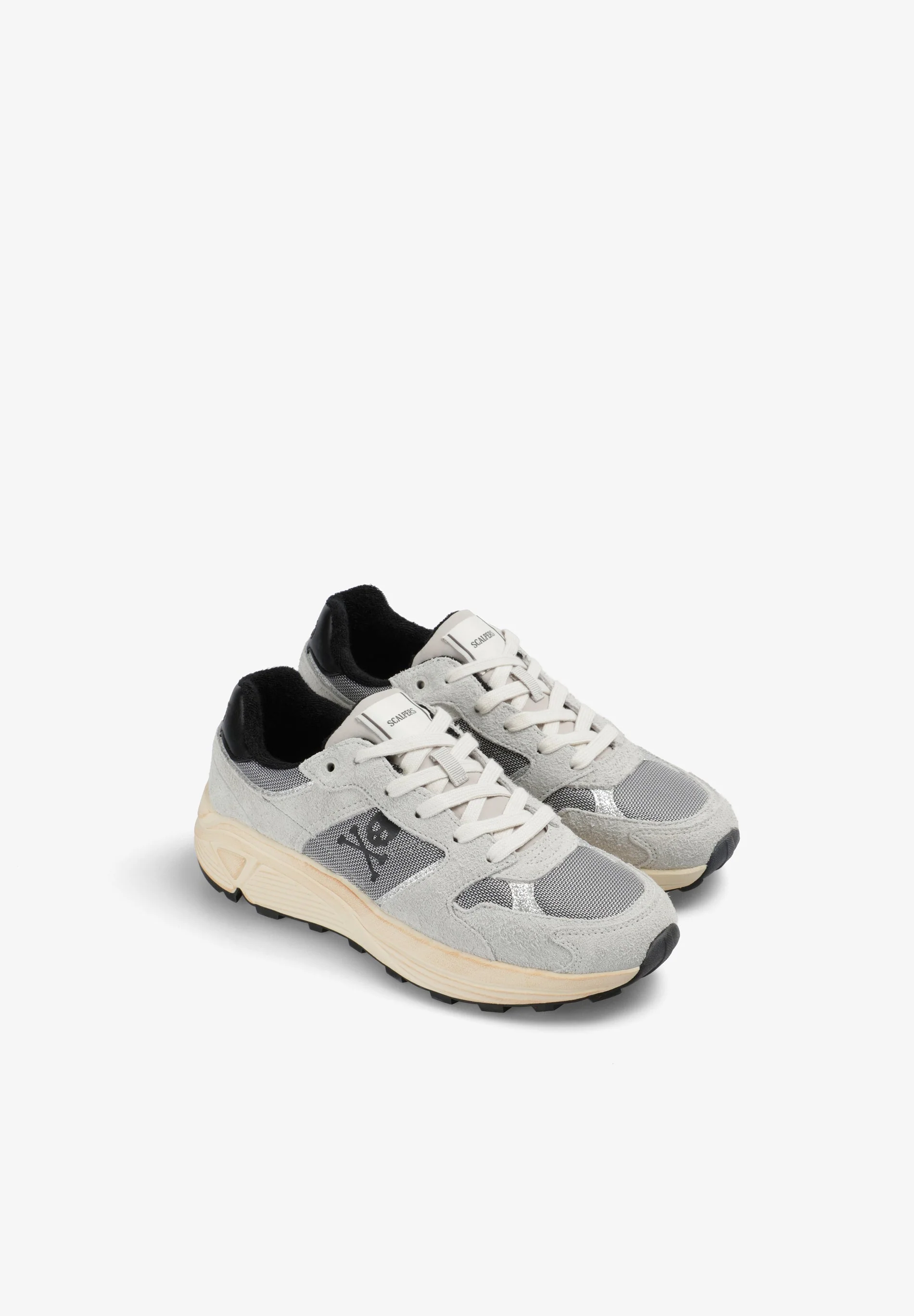 CONTRAST SUEDE SNEAKERS - Image 2