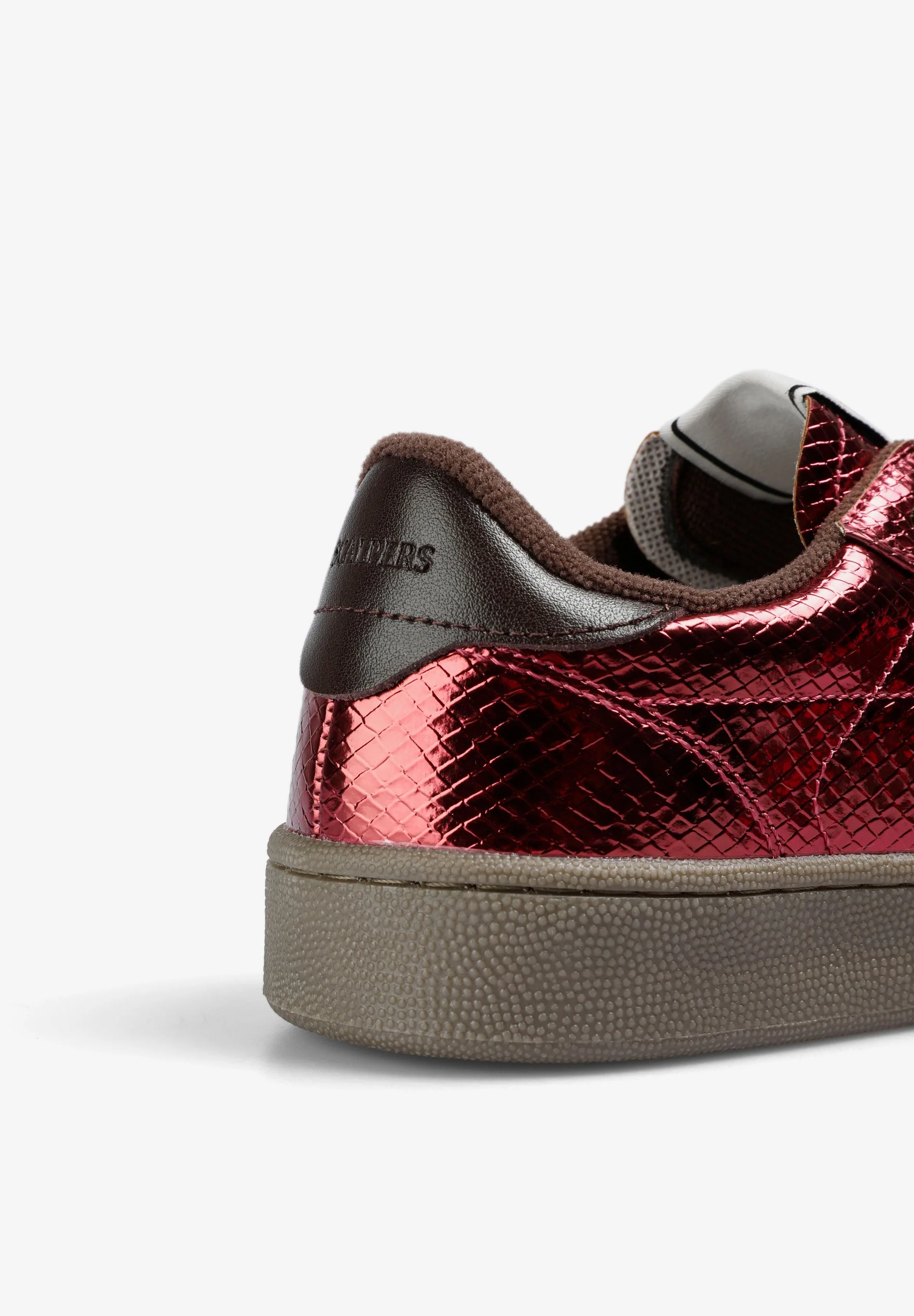 METALLIC SNAKE TEXTURE SNEAKERS - Image 5