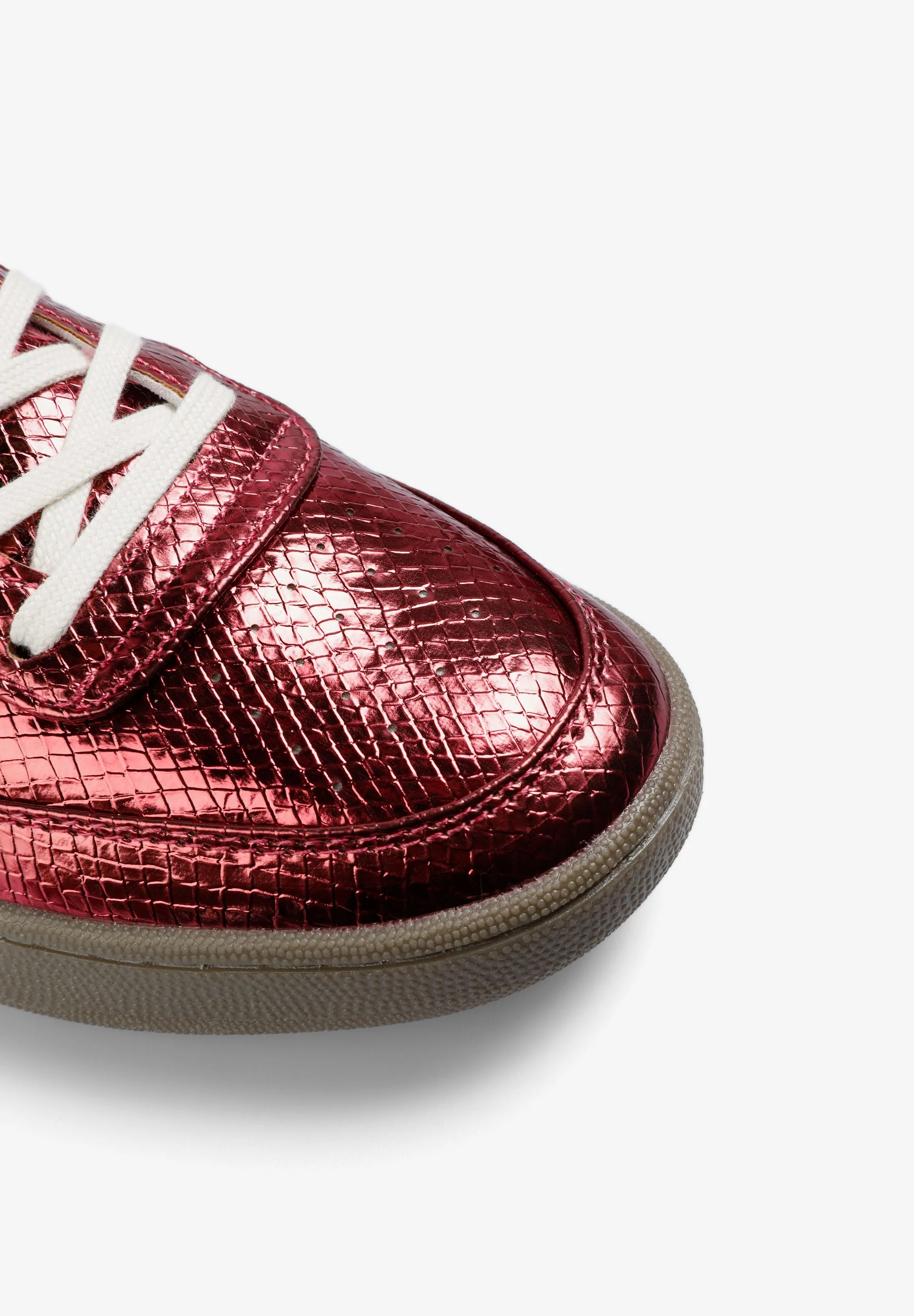 METALLIC SNAKE TEXTURE SNEAKERS - Image 7