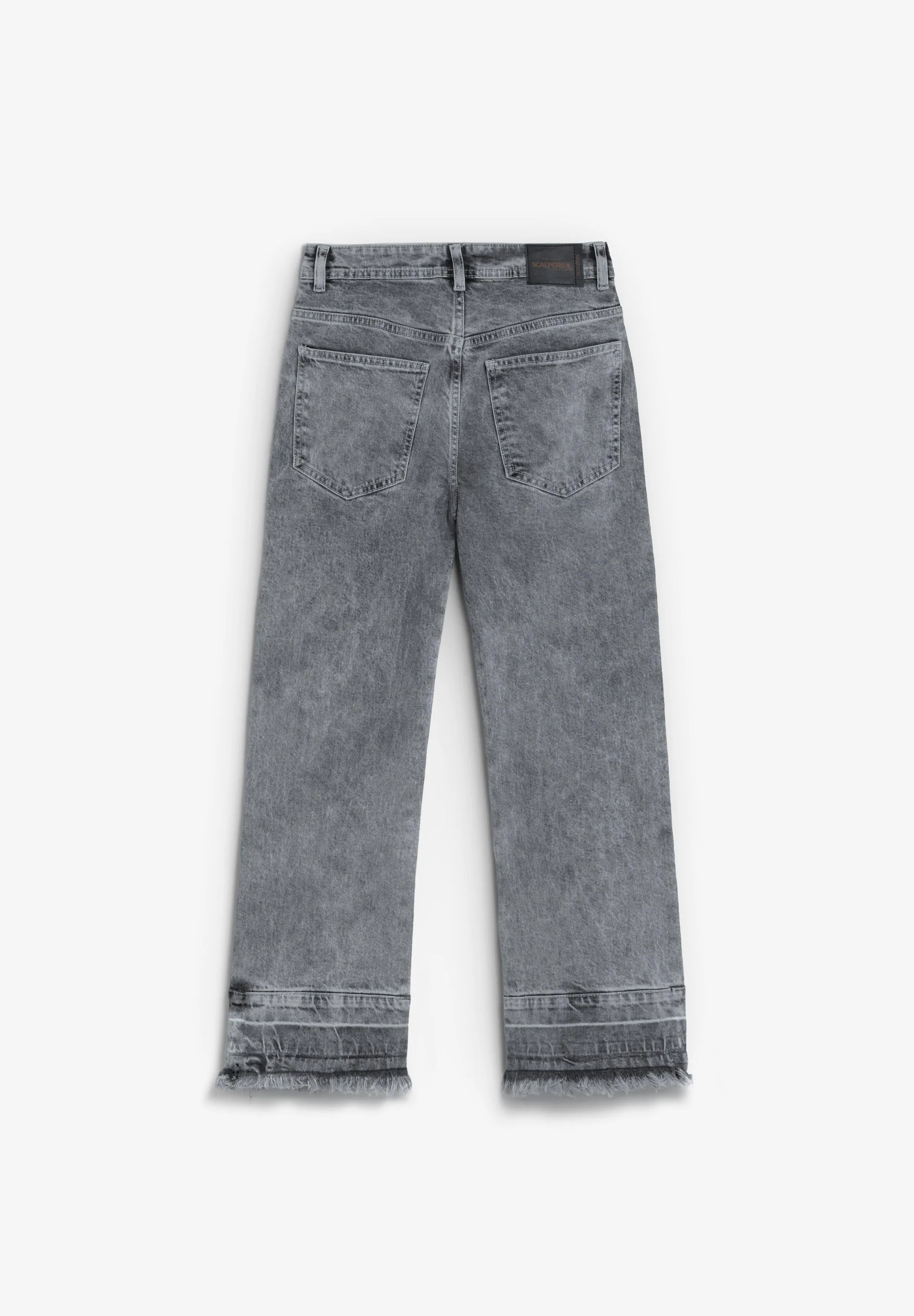 FADED FRAYED EDGE JEANS - Image 8