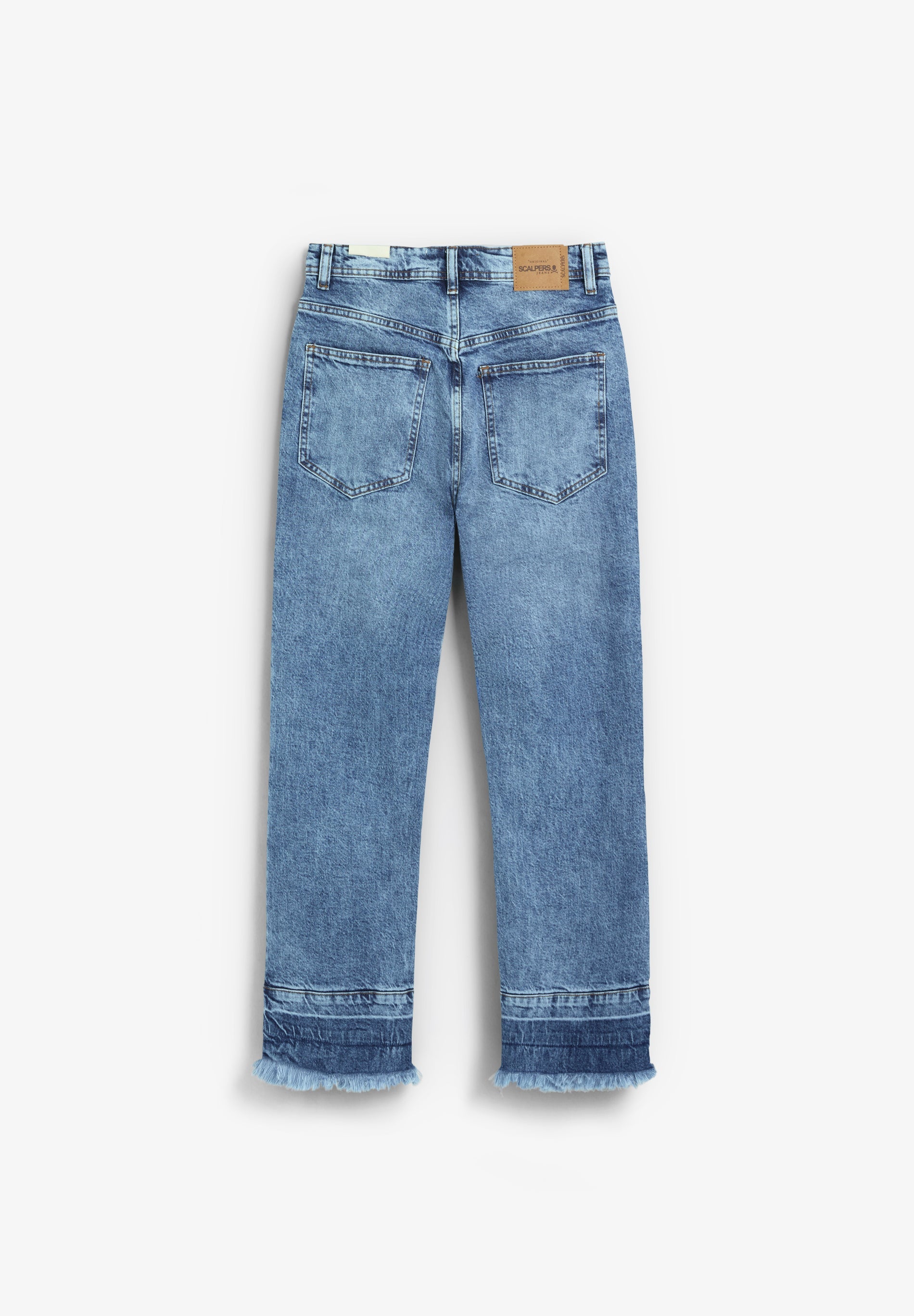 FADED FRAYED EDGE JEANS - Image 7
