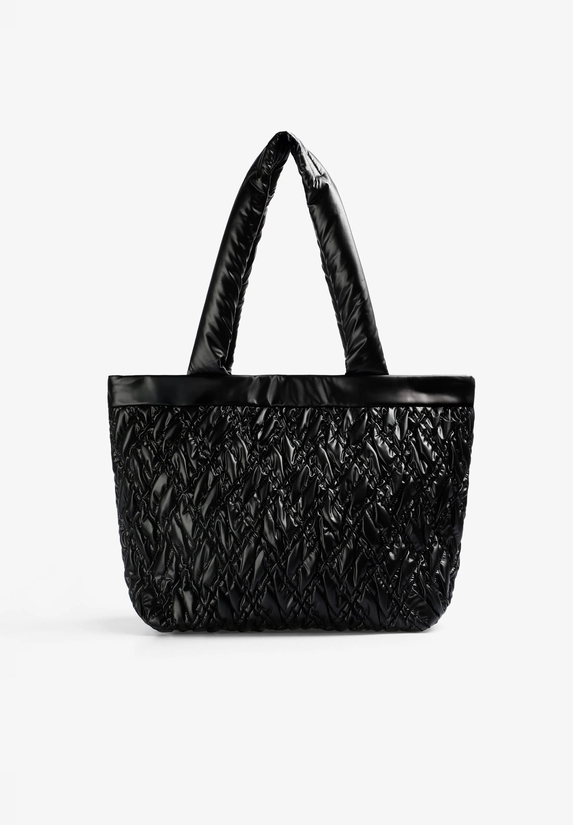 QUILTED SKULL TOTE BAG - Image 2