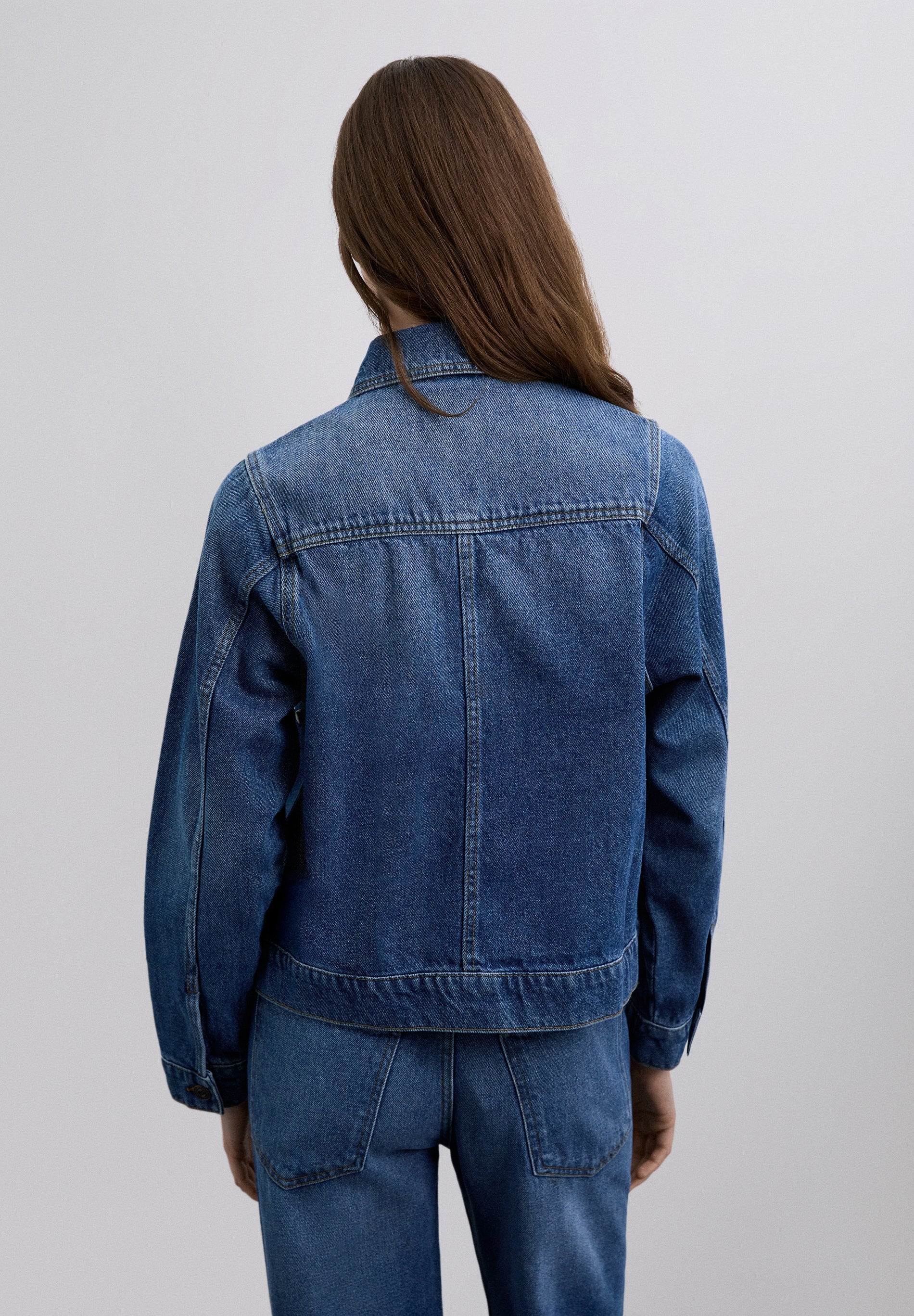 BEADED DENIM JACKET - Image 4
