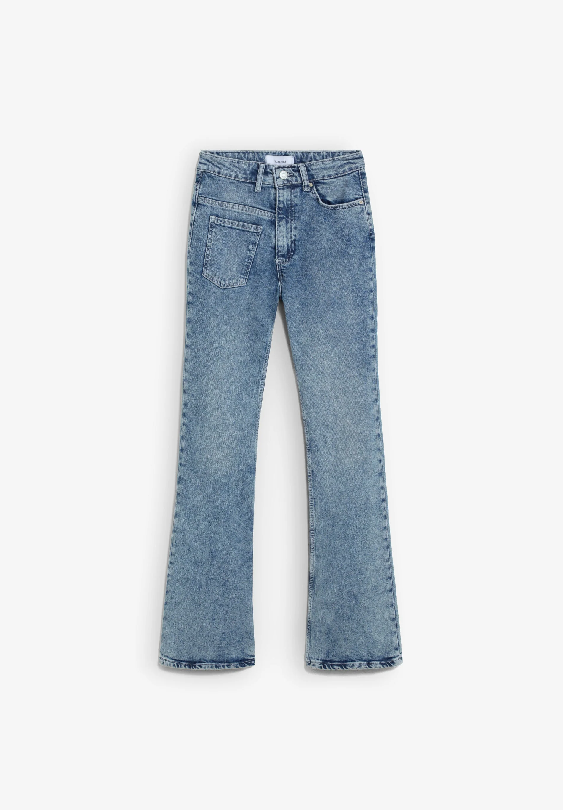 ASYMMETRIC POCKET JEANS - Image 7