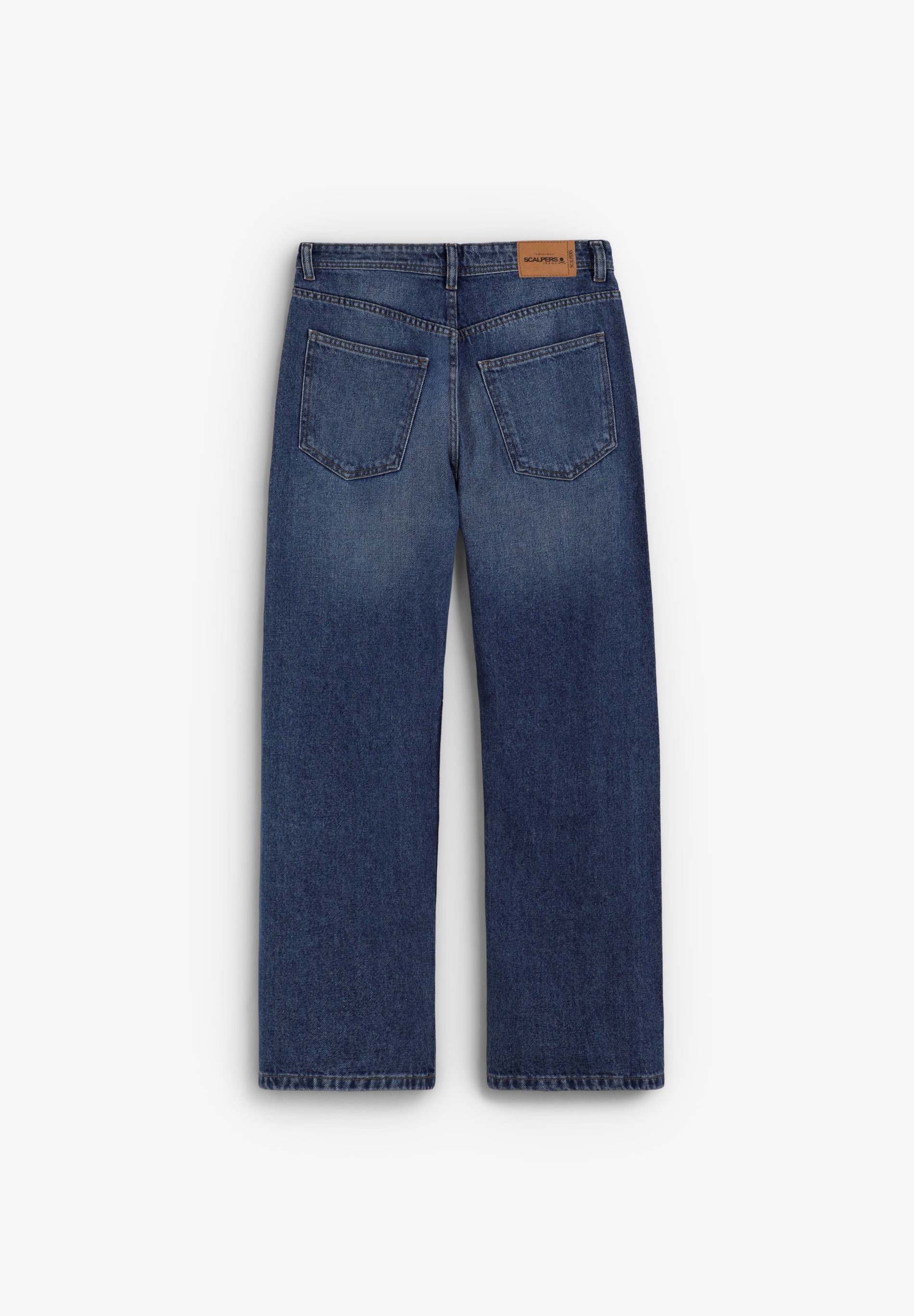 HIGH-WAISTED JEANS WITH APPLIQUÉS - Image 6