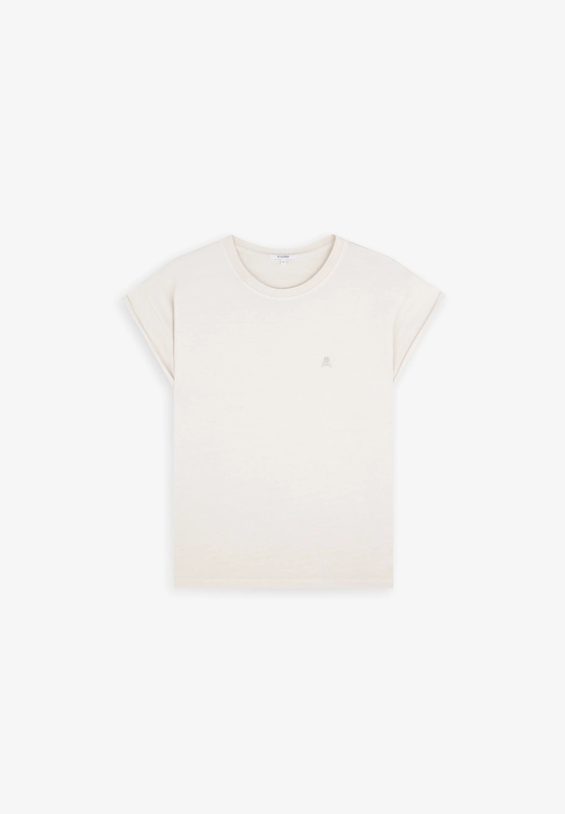 SCNOS SCPLAIN SKULL TEE