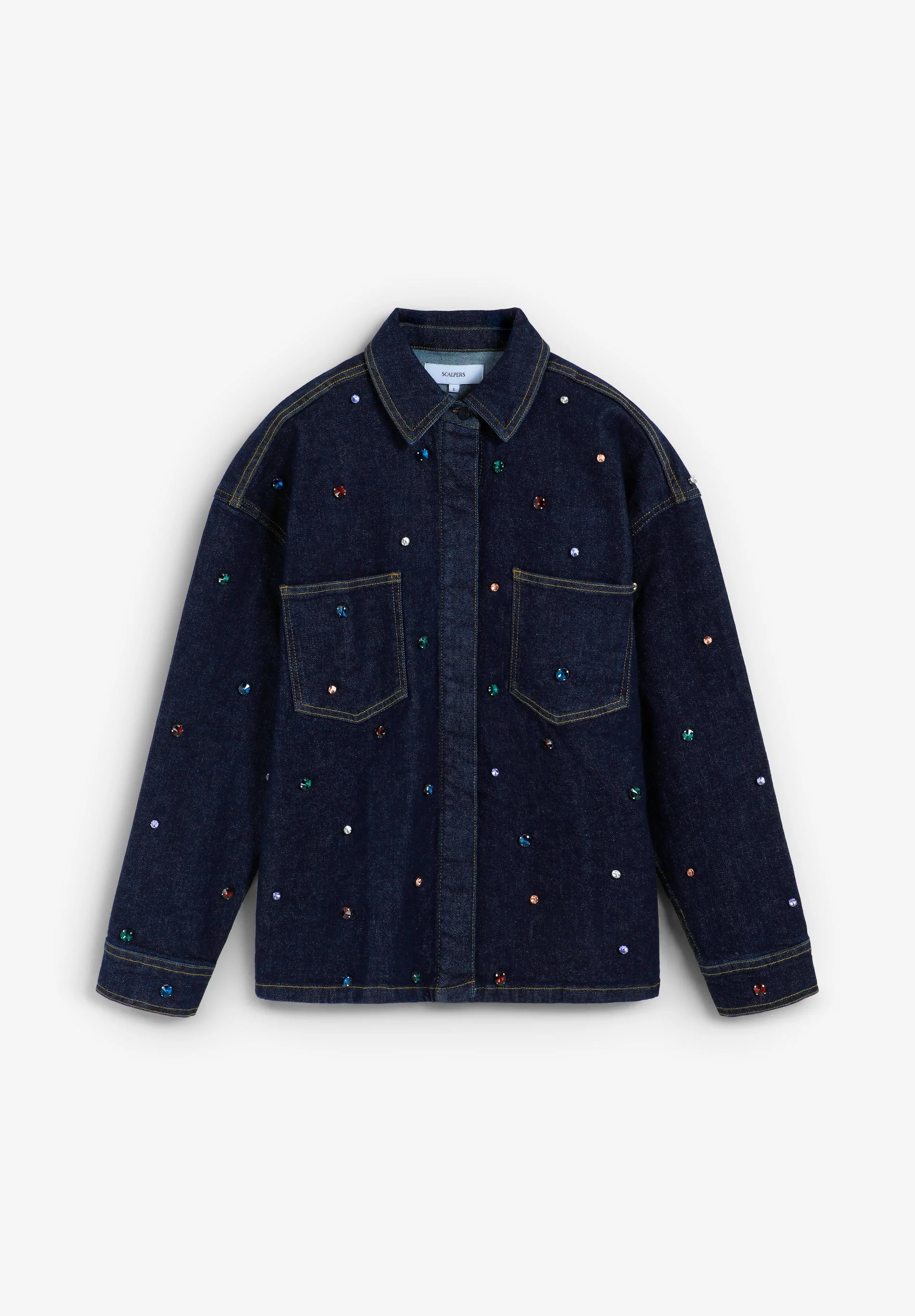 SCMULTIJEWELL DENIM SHIRT - Image 5