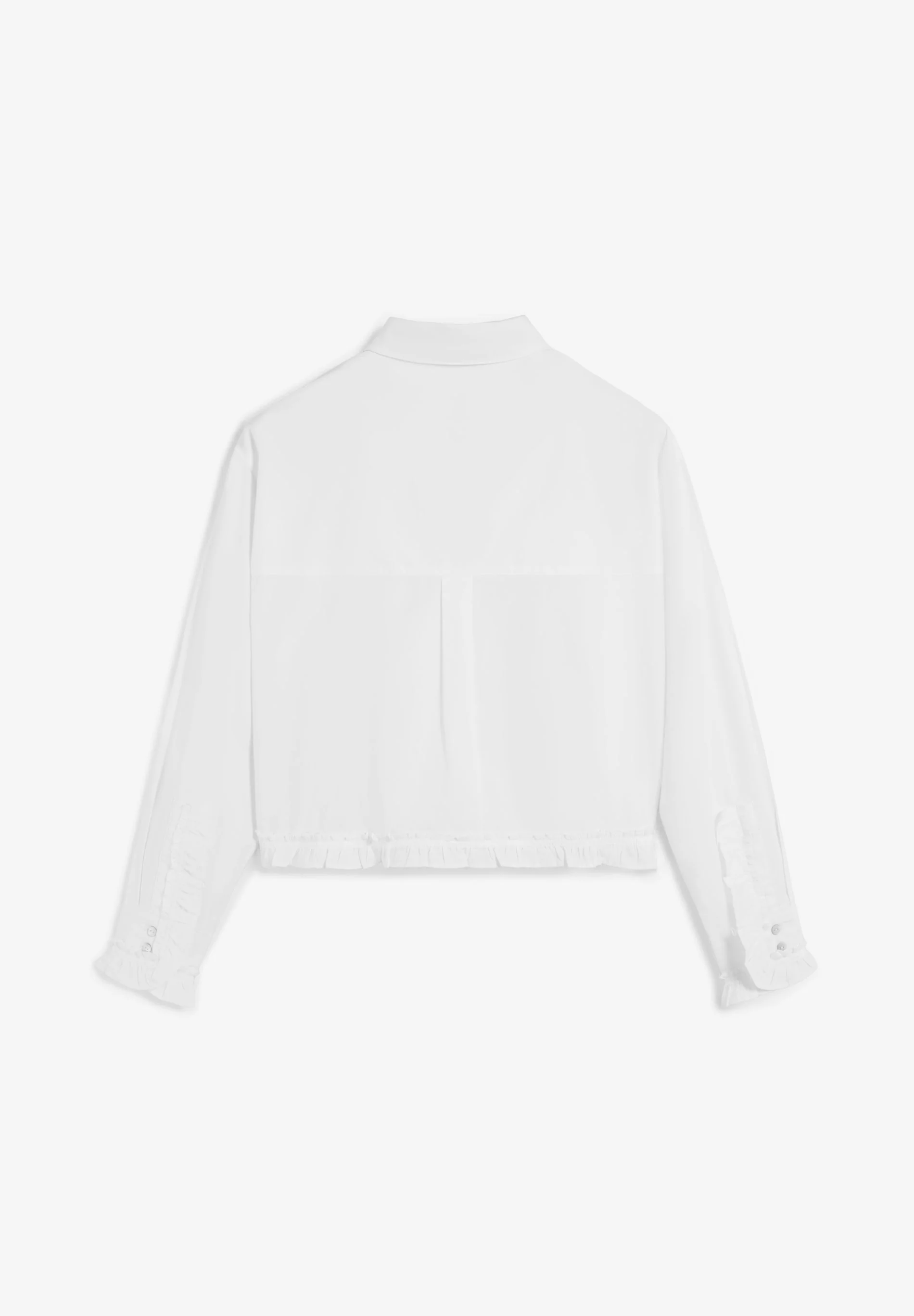 GATHERED CROPPED SHIRT - Image 6