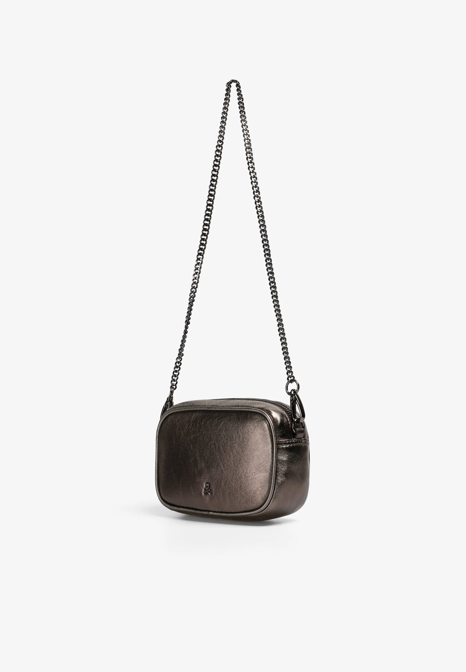 LEATHER MINI CROSSBODY BAG - Image 4