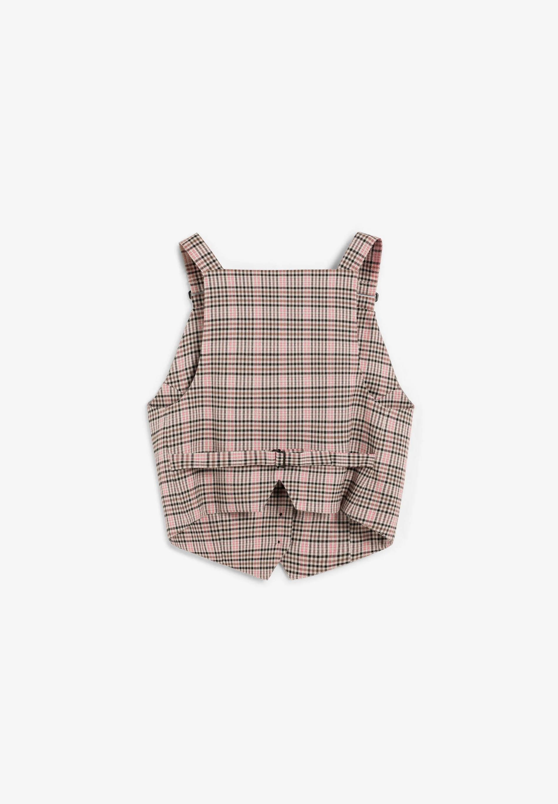 CHECK GILET WITH BRACES - Image 6