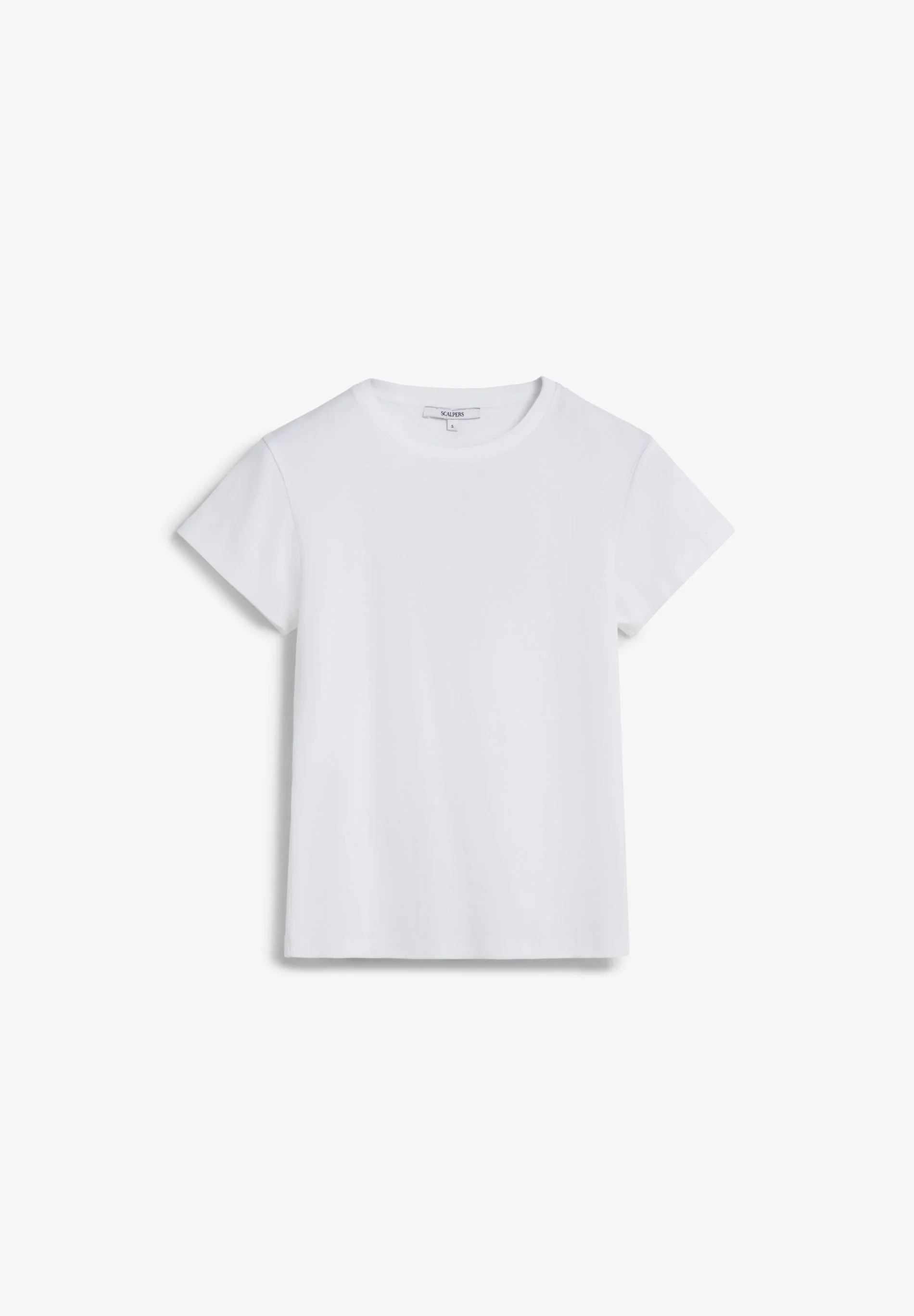 CUTOUT T-SHIRT WITH RHINESTONE DETAIL - Image 5