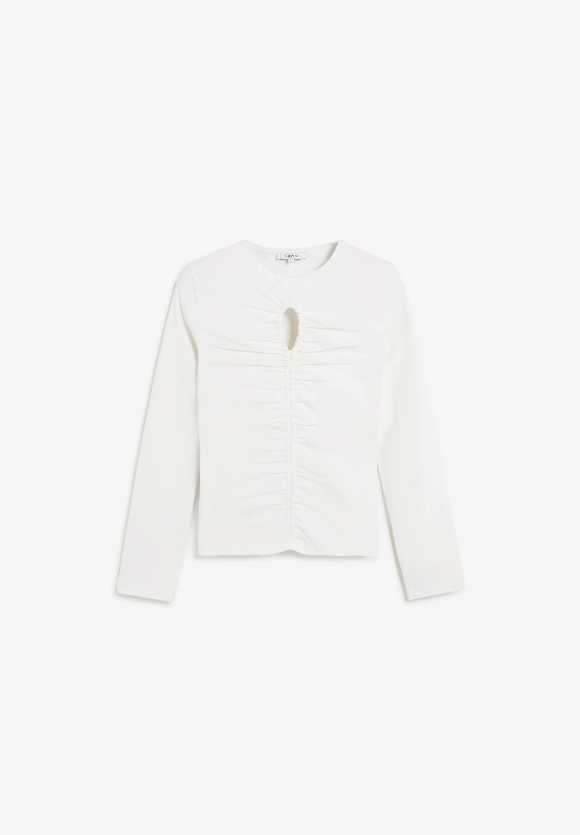 GATHERED T-SHIRT WITH VENT - Image 5