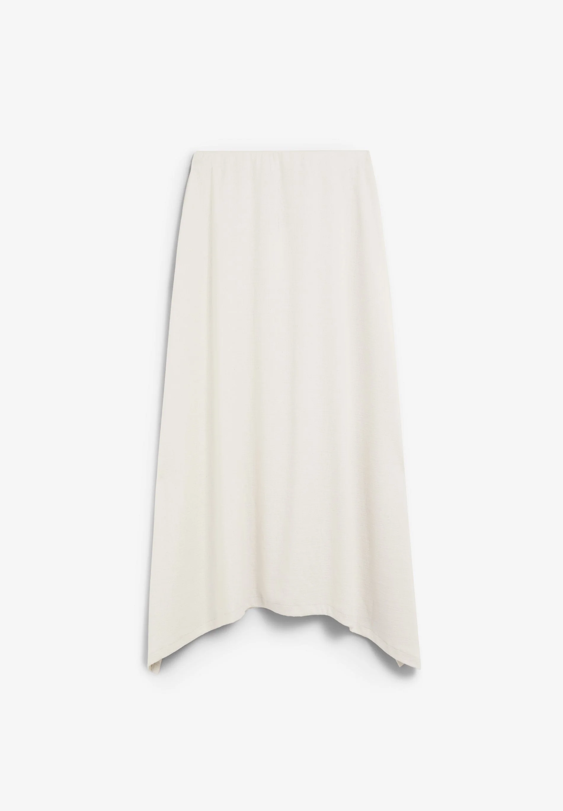 ASYMMETRIC KNIT MIDI SKIRT - Image 5