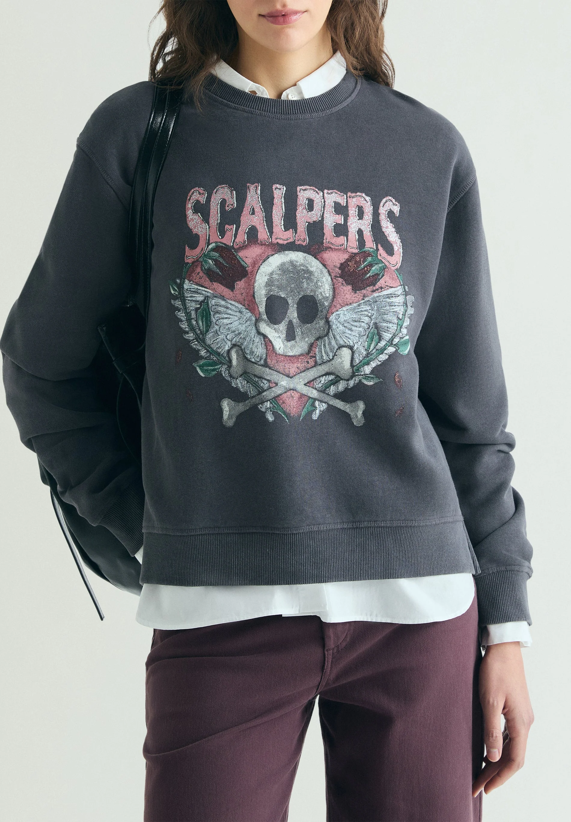 PRINTED SKULL HOODIE - Image 4
