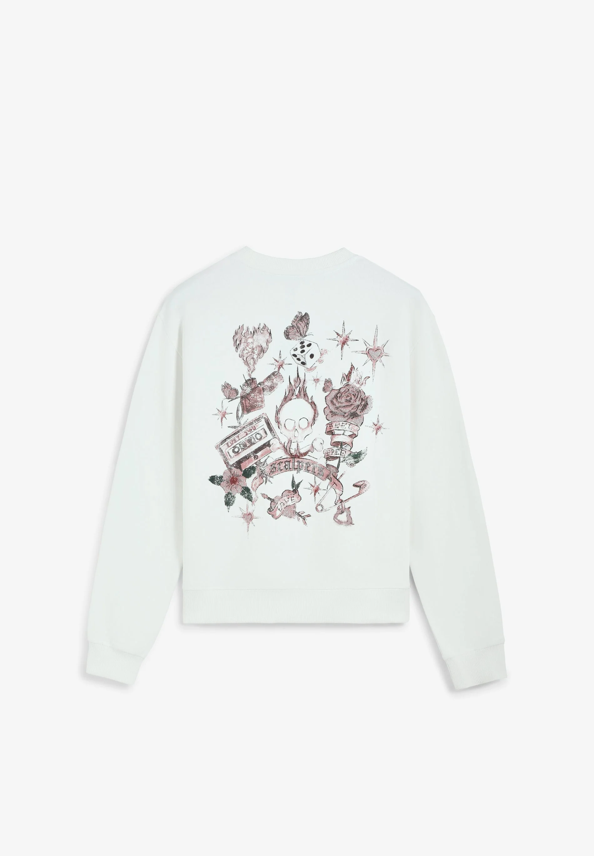 PRINTED SKULL HOODIE - Image 7