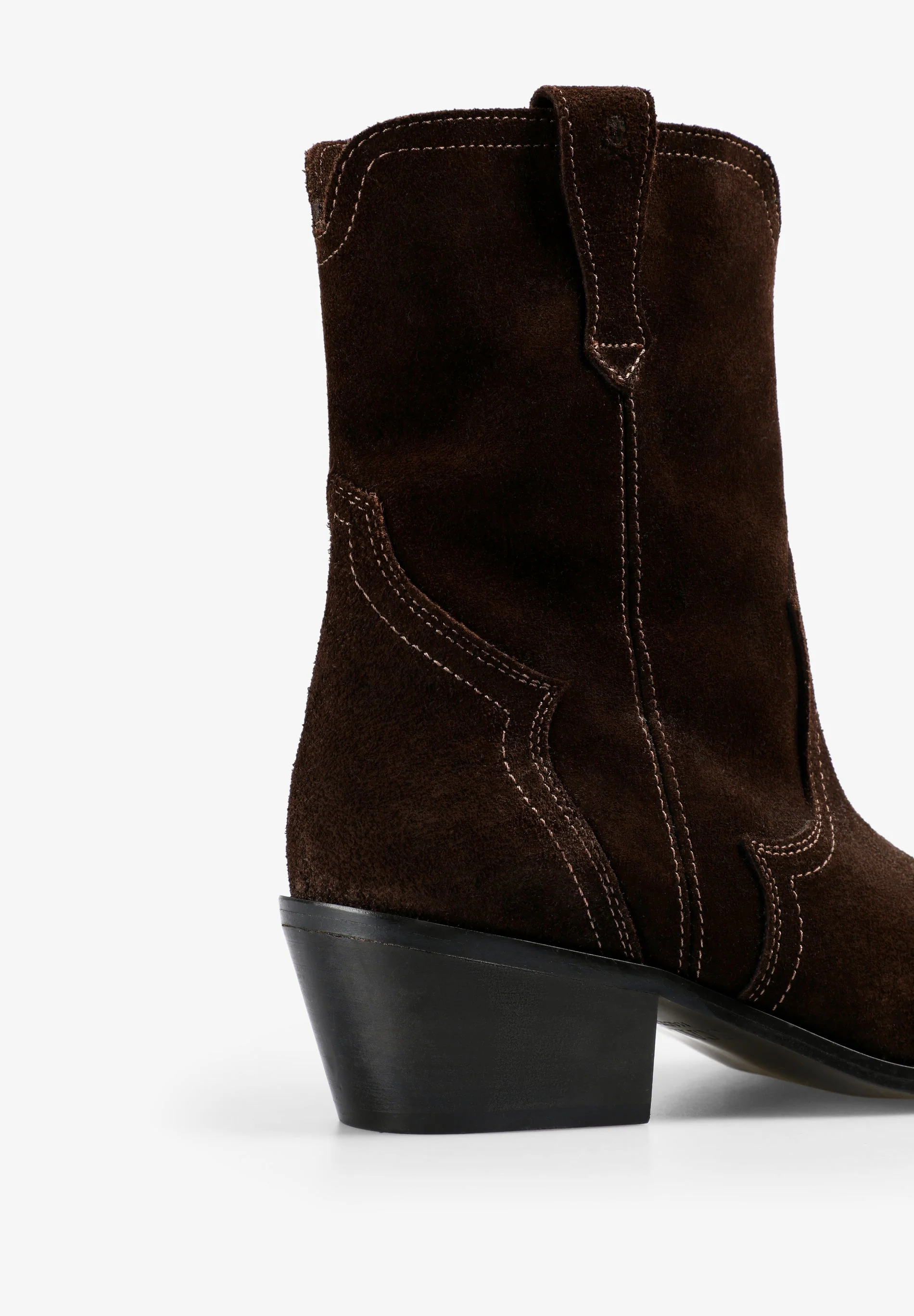 LEATHER ANKLE COWBOY BOOTS - Image 7