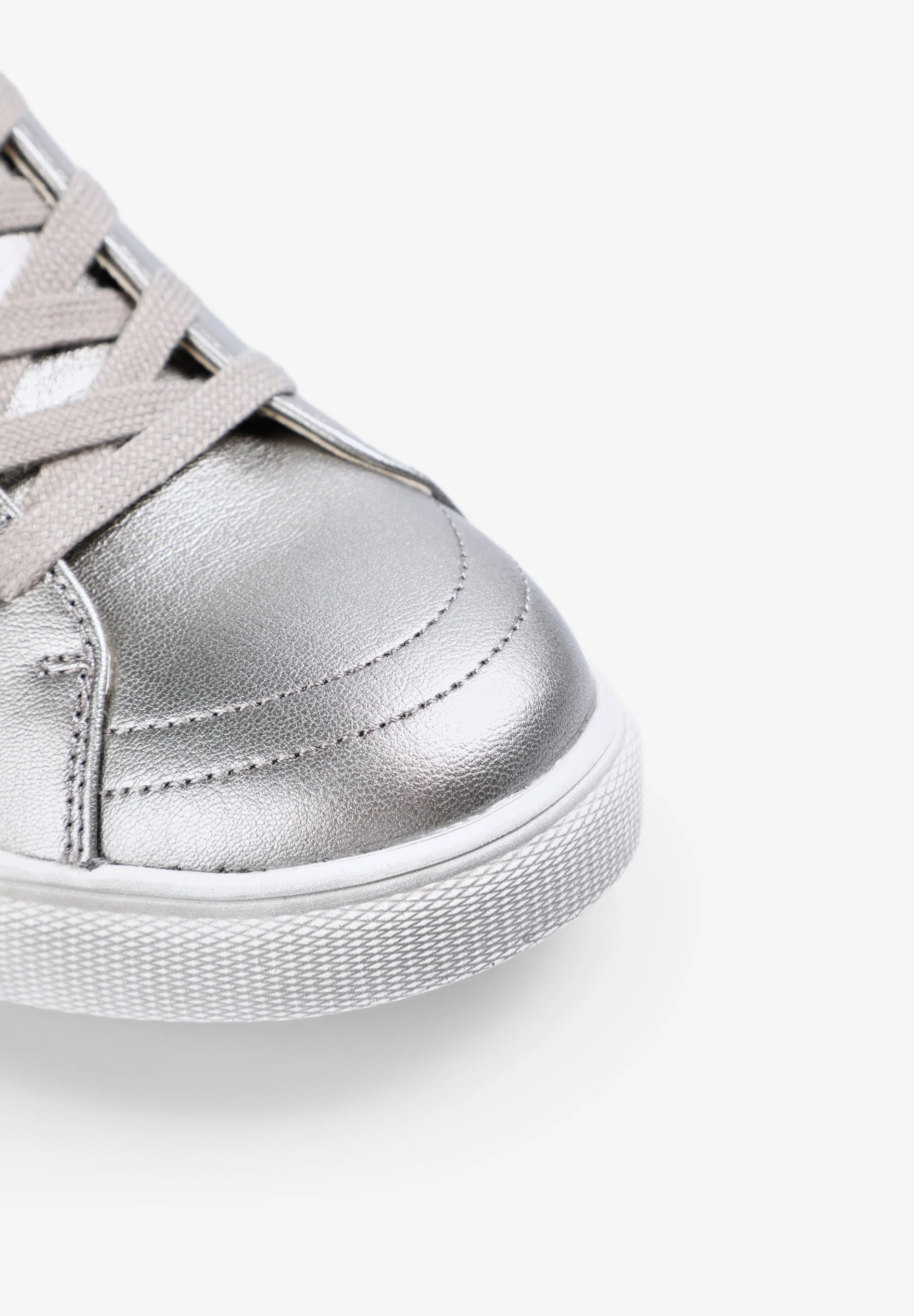HIGH TOP LEATHER SKULL SNEAKERS - Image 7