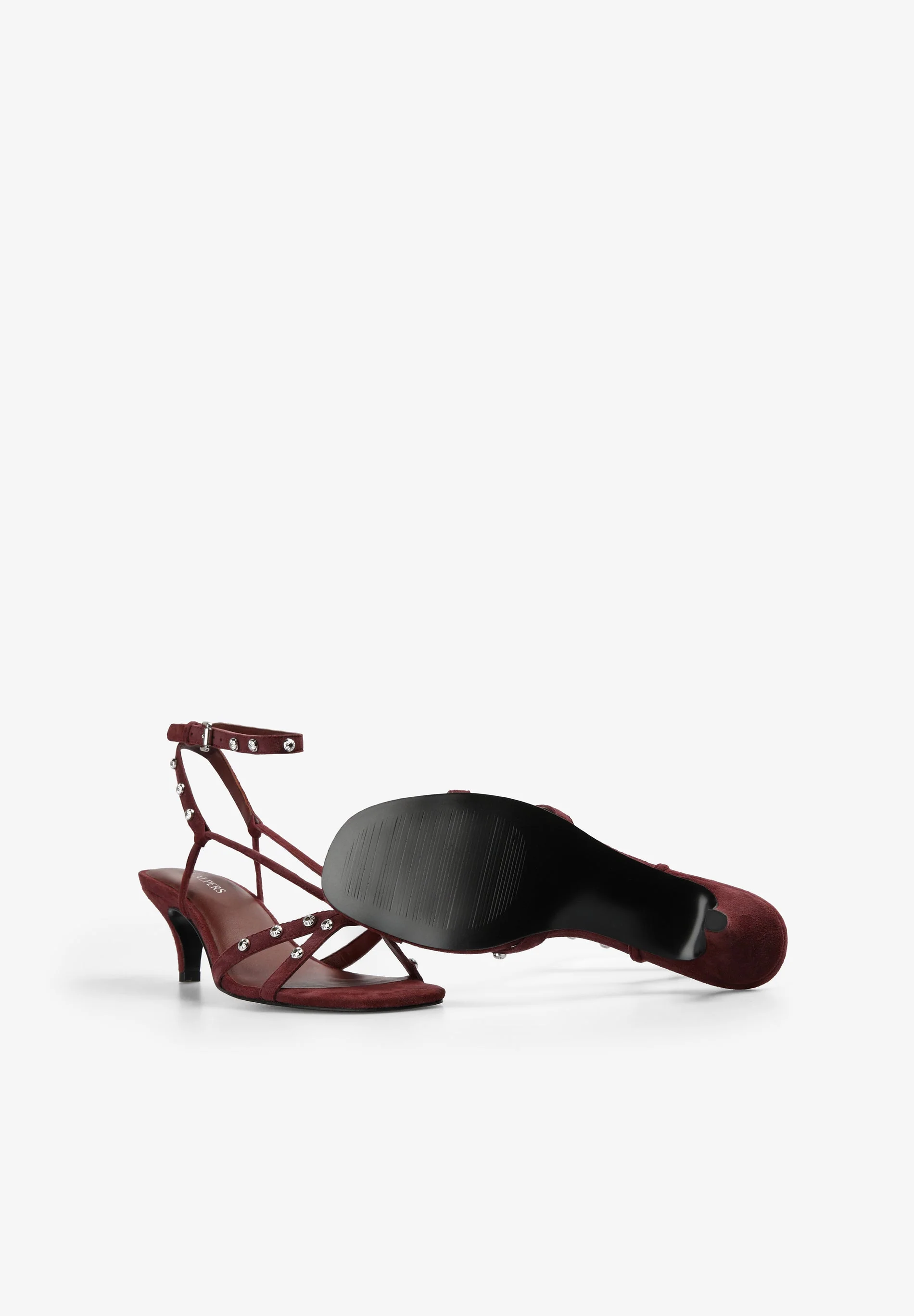 HEELED SANDALS WITH RHINESTONES - Image 4